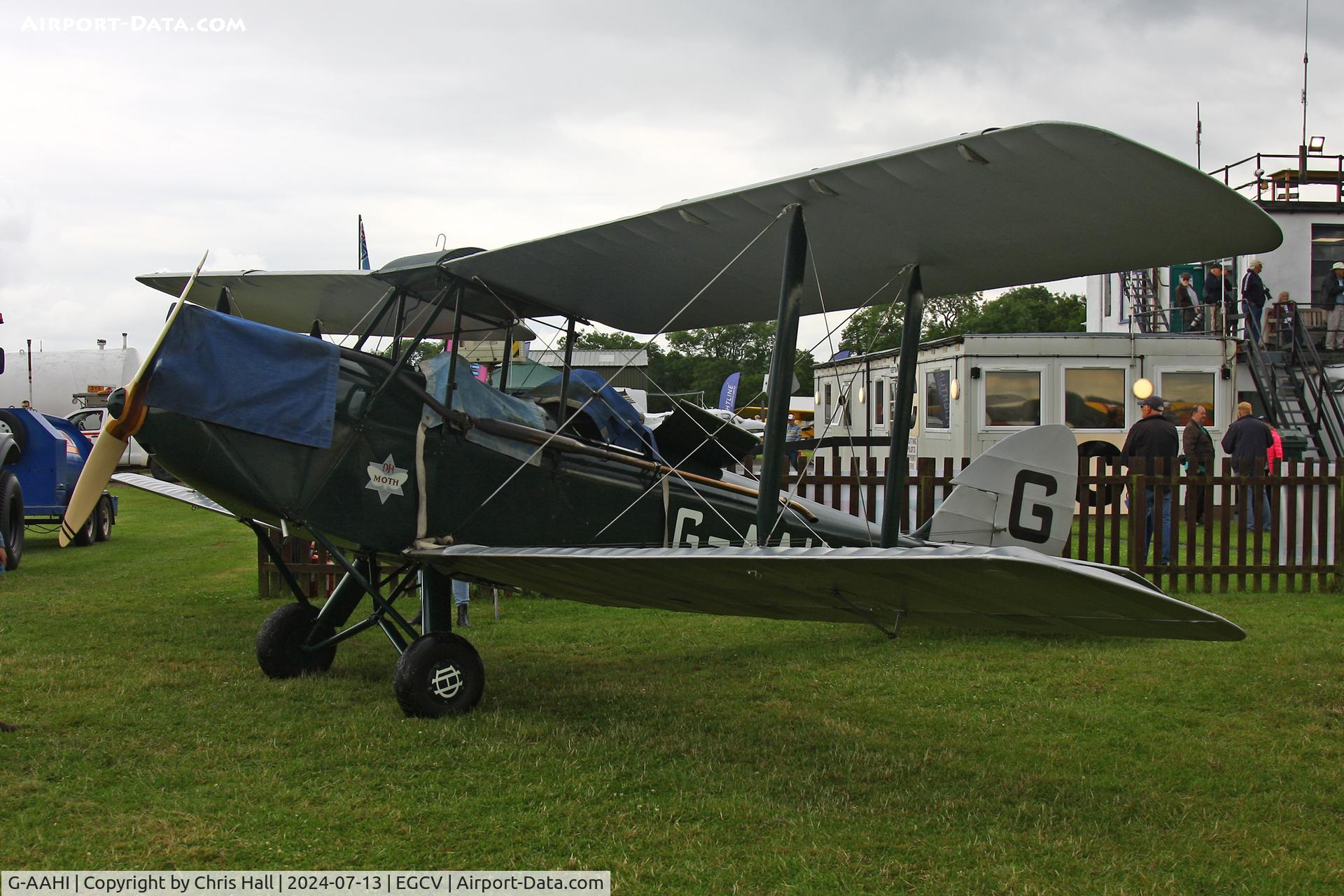 G-AAHI, 1929 De Havilland DH60G Gipsy Moth C/N 1082, Sleapkosh 2024