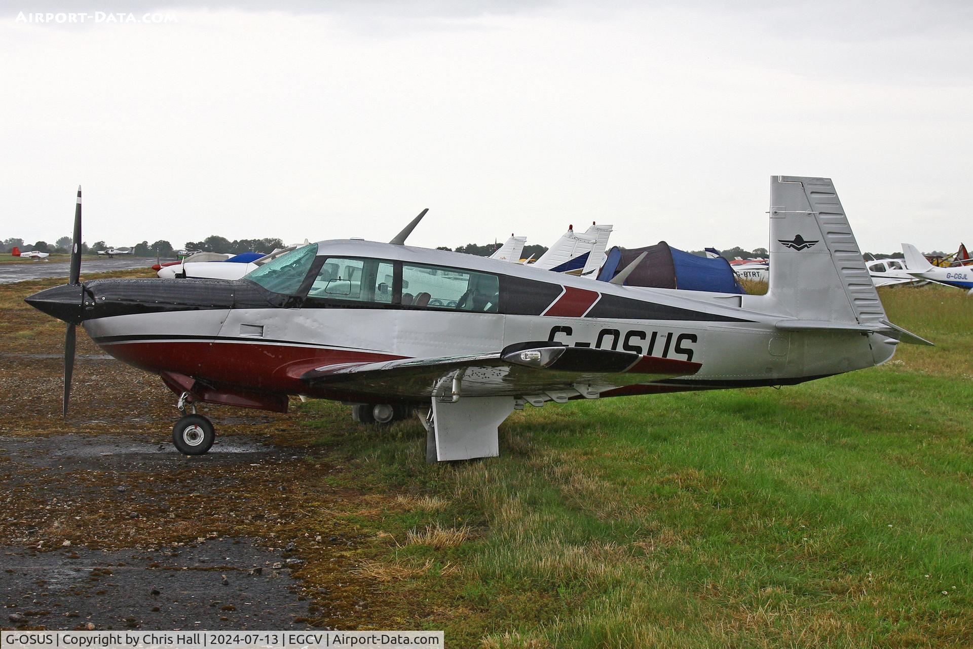 G-OSUS, 1980 Mooney M20K C/N 25-0429, Sleapkosh 2024