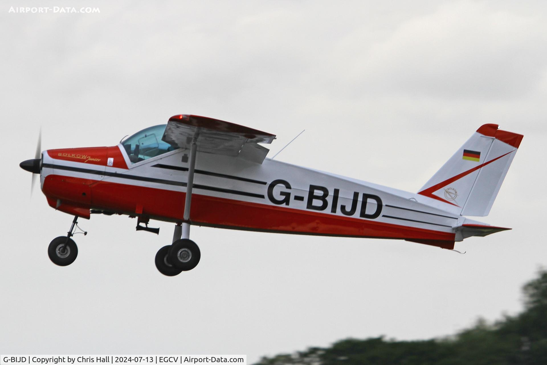 G-BIJD, 1967 Bolkow Bo-208C Junior C/N 636, Sleapkosh 2024