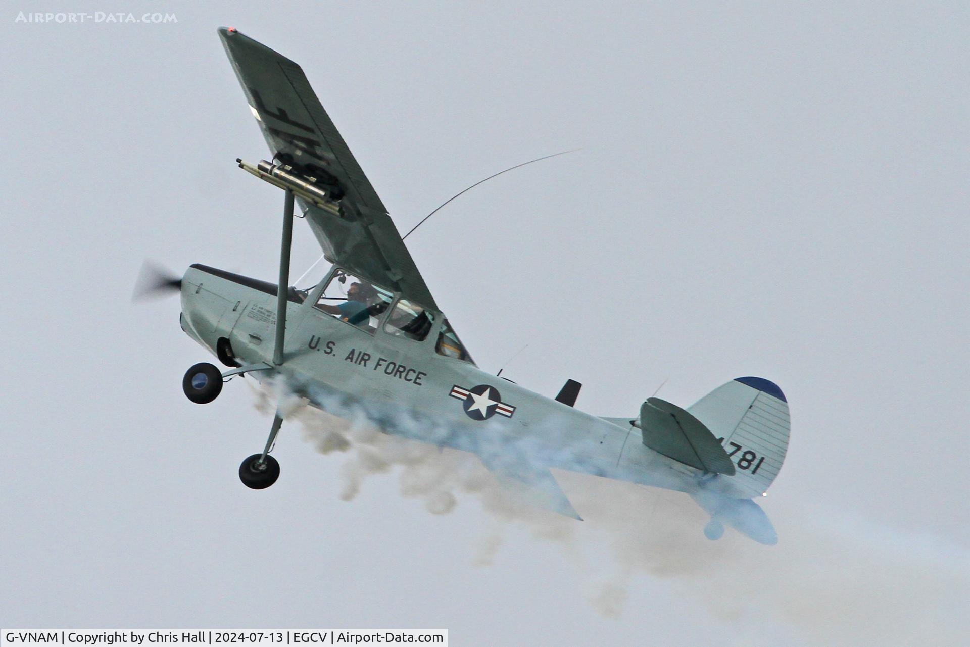 G-VNAM, 1951 Cessna L-19A Bird Dog C/N 21666, Sleapkosh 2024