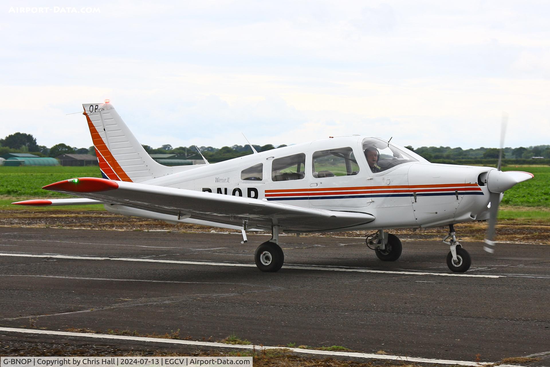 G-BNOP, 1987 Piper PA-28-161 Cherokee Warrior II C/N 2816027, Sleapkosh 2024