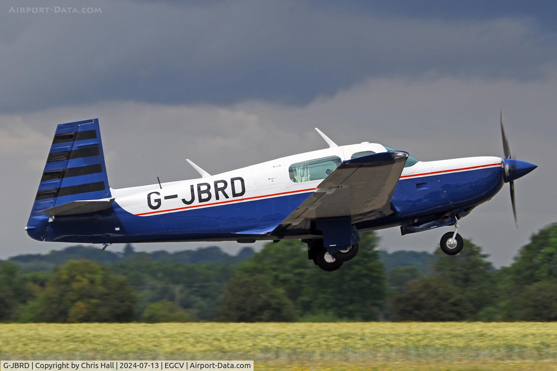 G-JBRD, 1985 Mooney M20K C/N 25-1001, Sleapkosh 2024