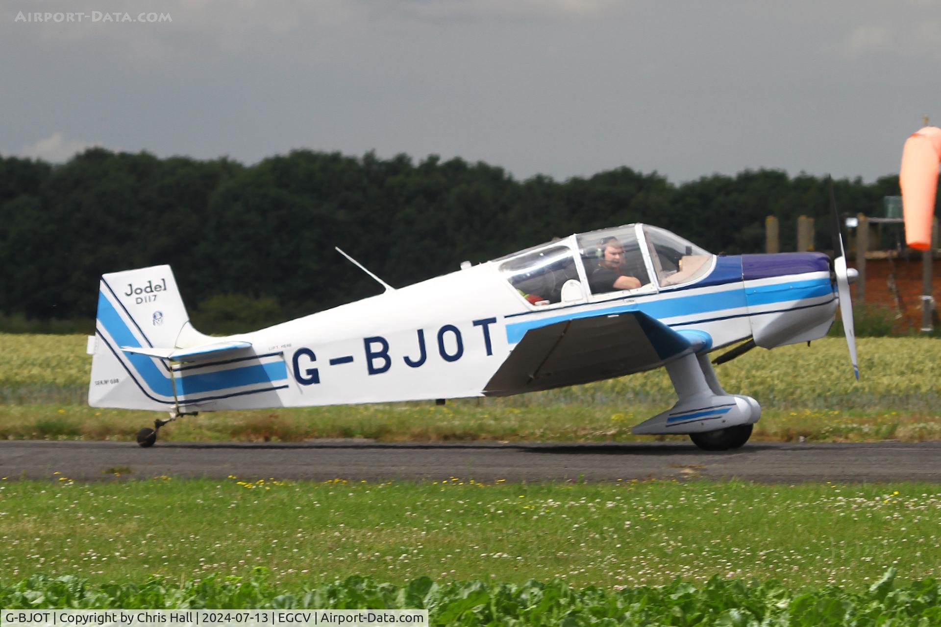 G-BJOT, 1957 SAN Jodel D-117 C/N 688, Sleapkosh 2024