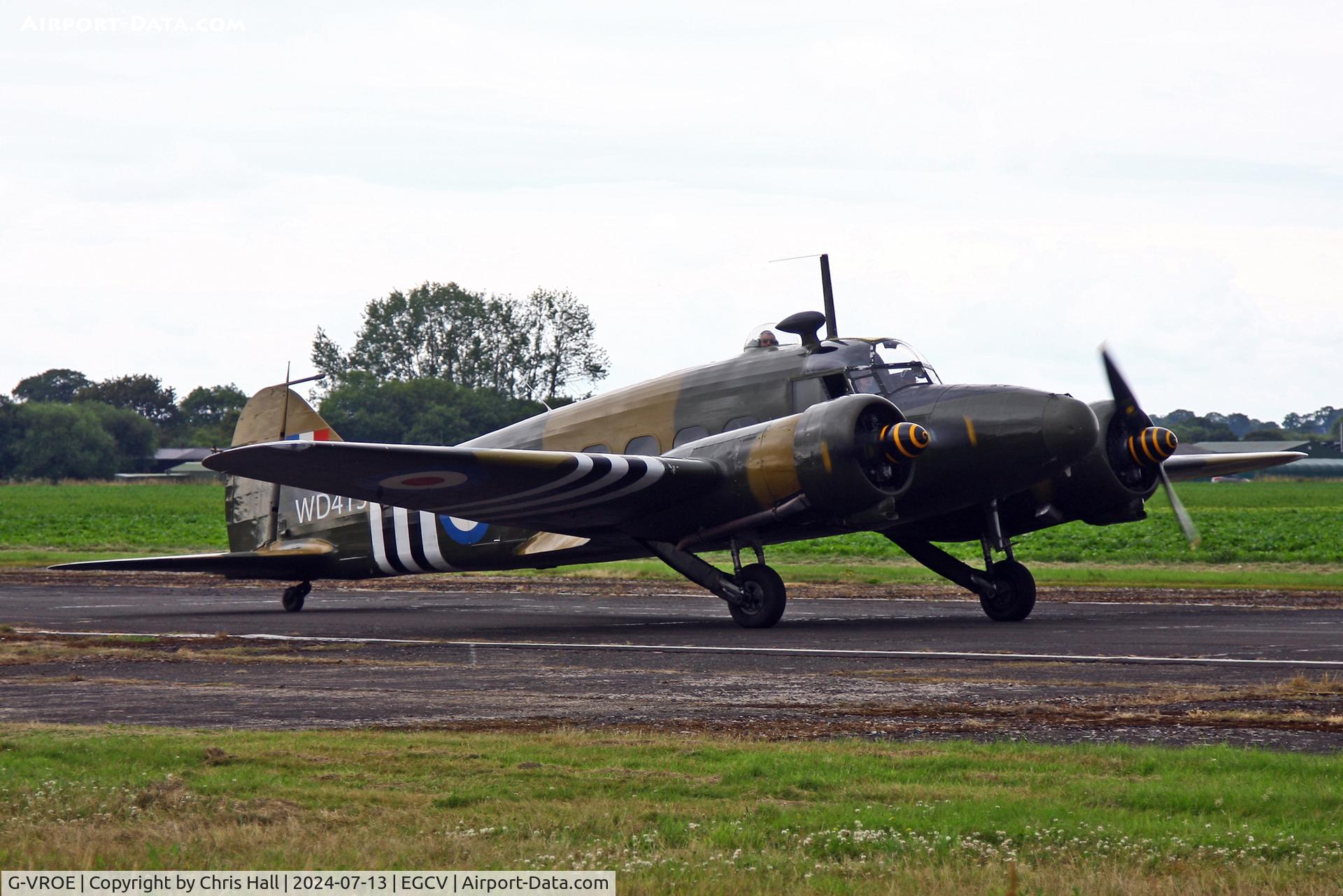 G-VROE, 1950 Avro 652A Anson T.21 C/N 3634, Sleapkosh 2024