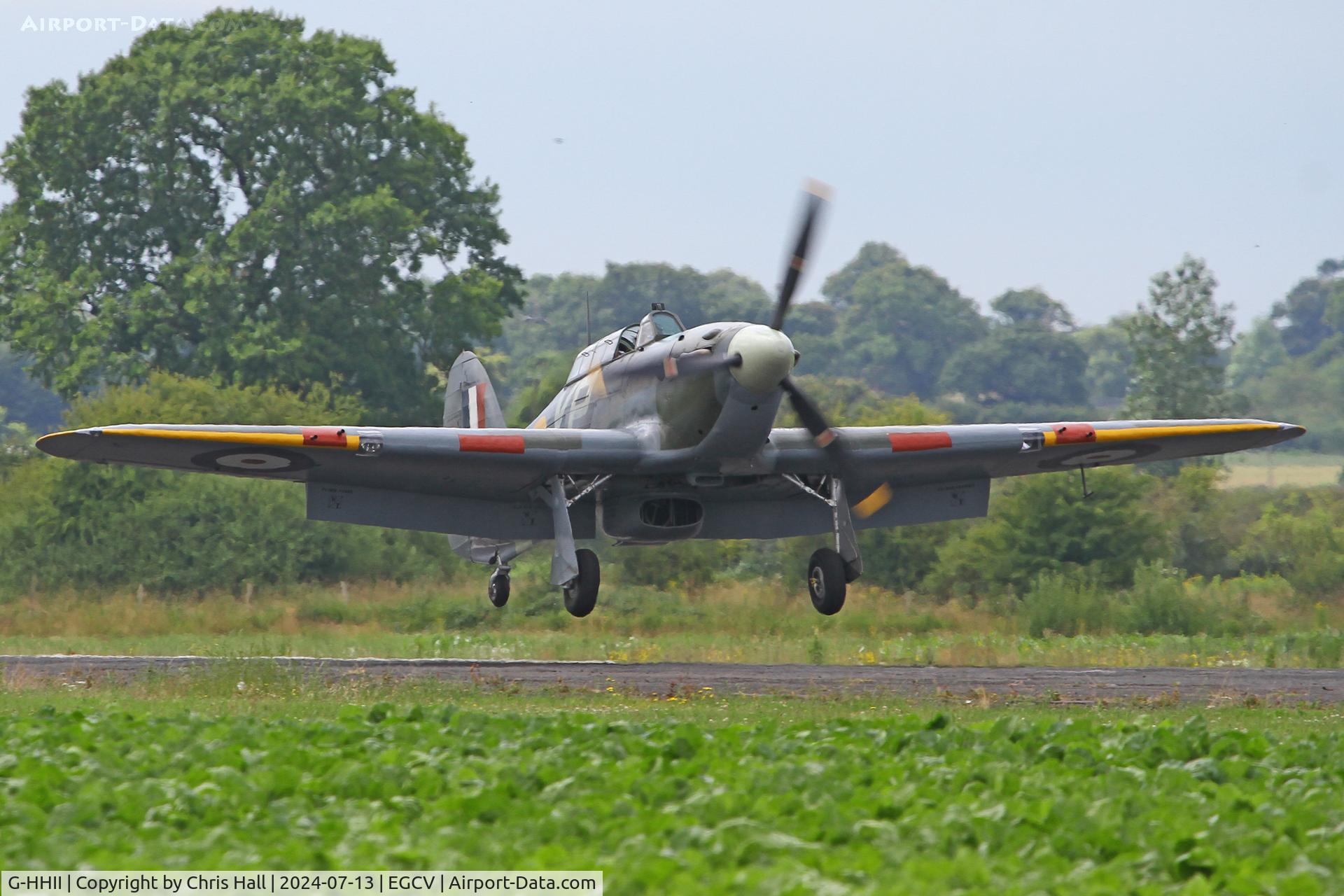 G-HHII, 1940 Hawker (CCF) Hurricane Mk2B C/N CCF/R20023, Sleapkosh 2024