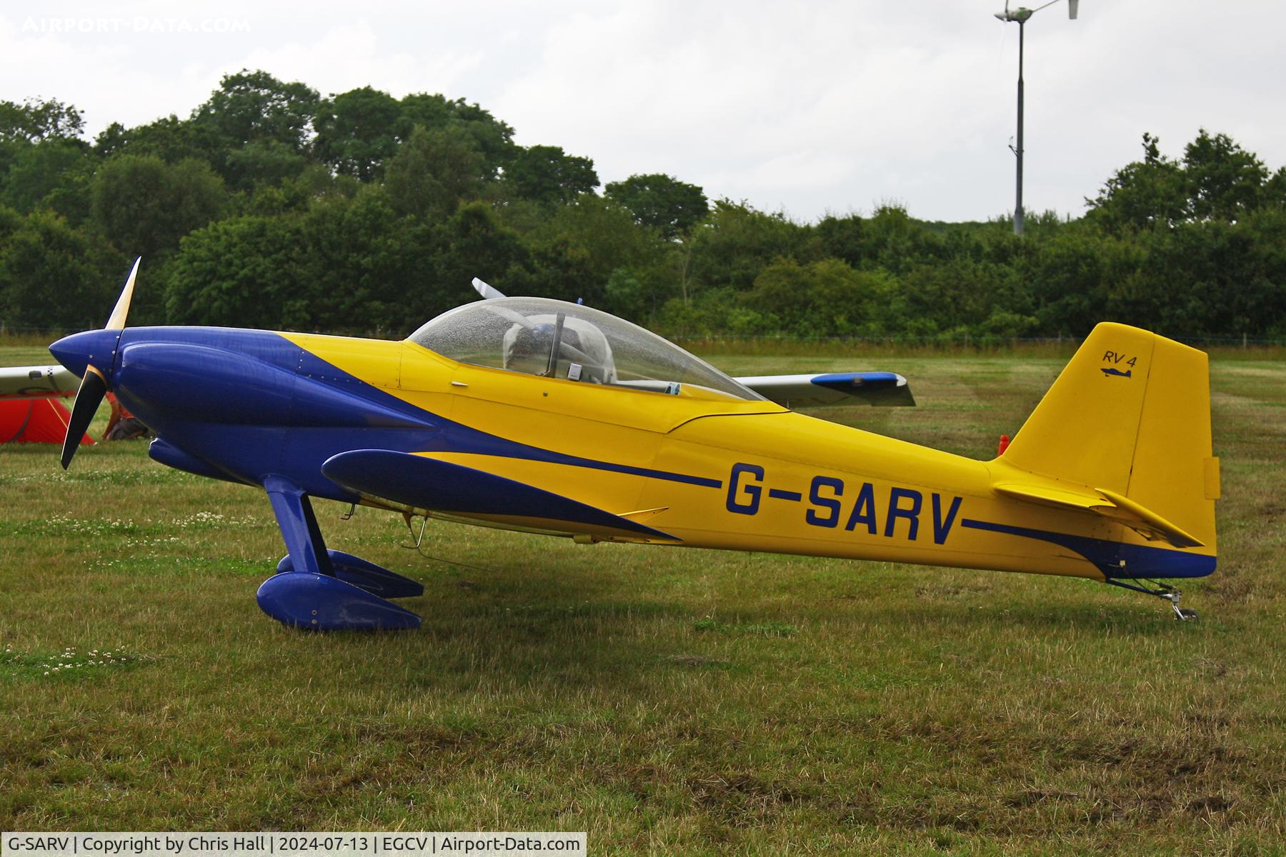 G-SARV, 2002 Vans RV-4 C/N PFA 181-12606, Sleapkosh 2024