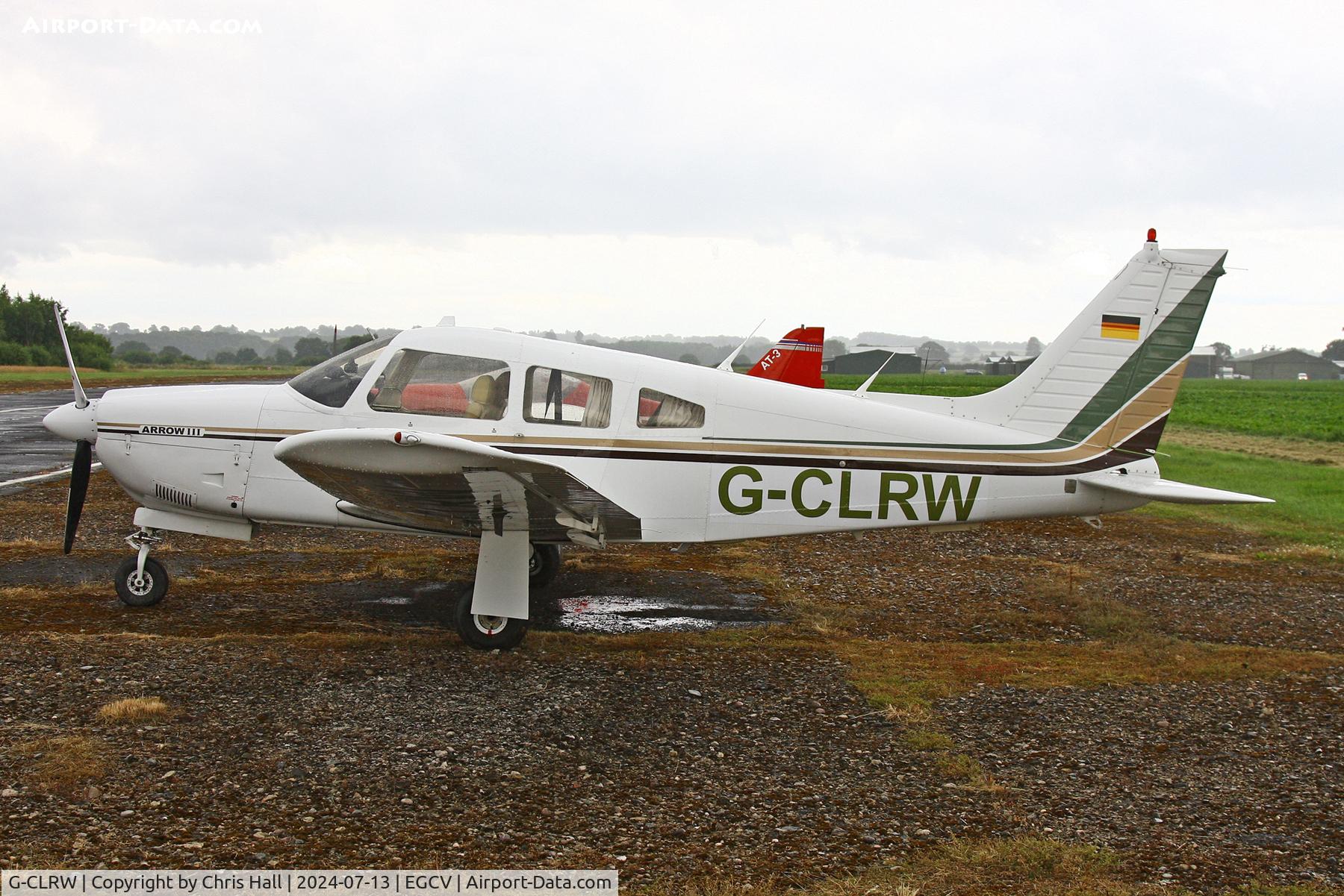 G-CLRW, 1978 Piper PA-28R-201 Cherokee Arrow III C/N 28R-7837199, Sleapkosh 2024
