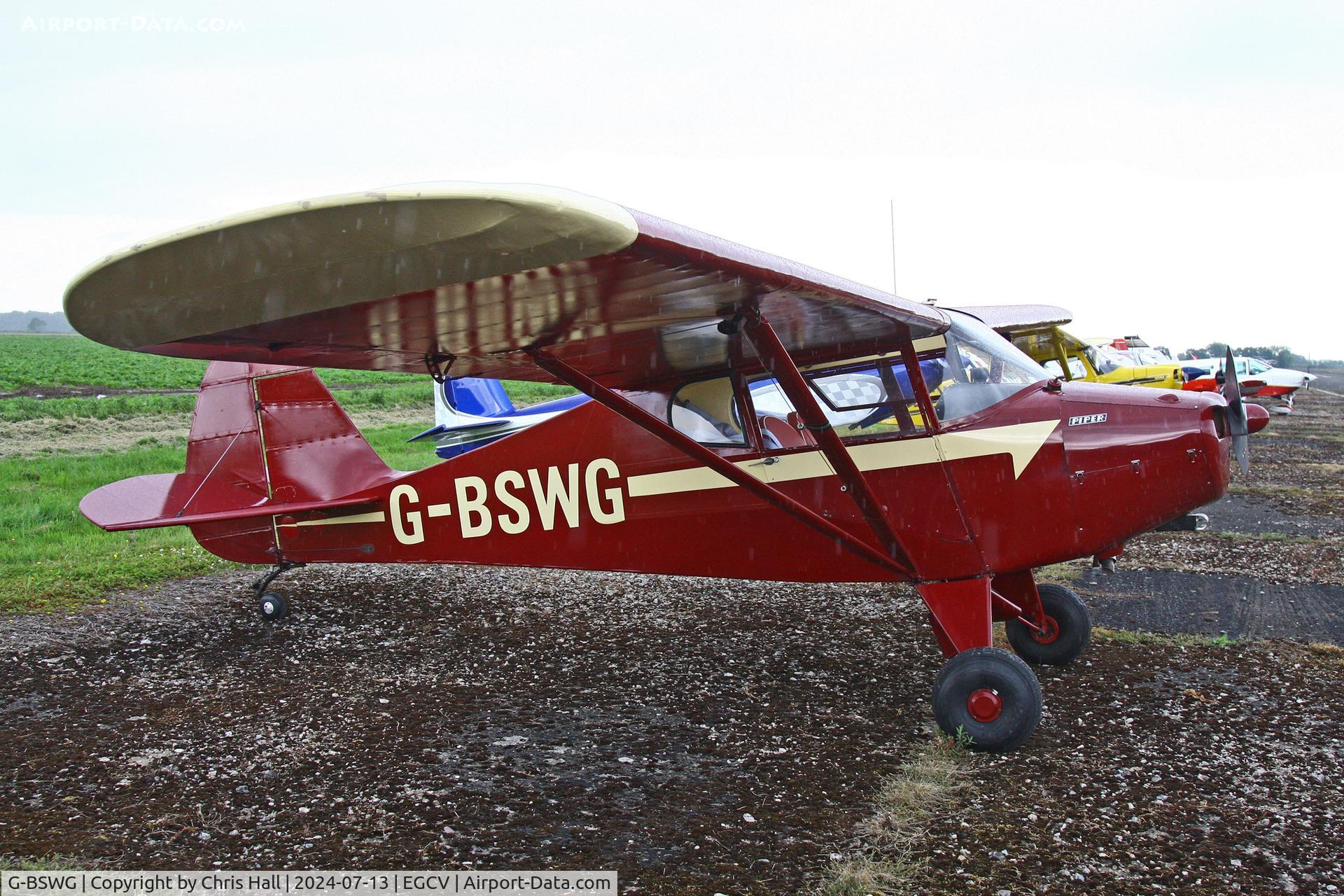 G-BSWG, 1946 Piper PA-17 Vagabond C/N 15-99, Sleapkosh 2024