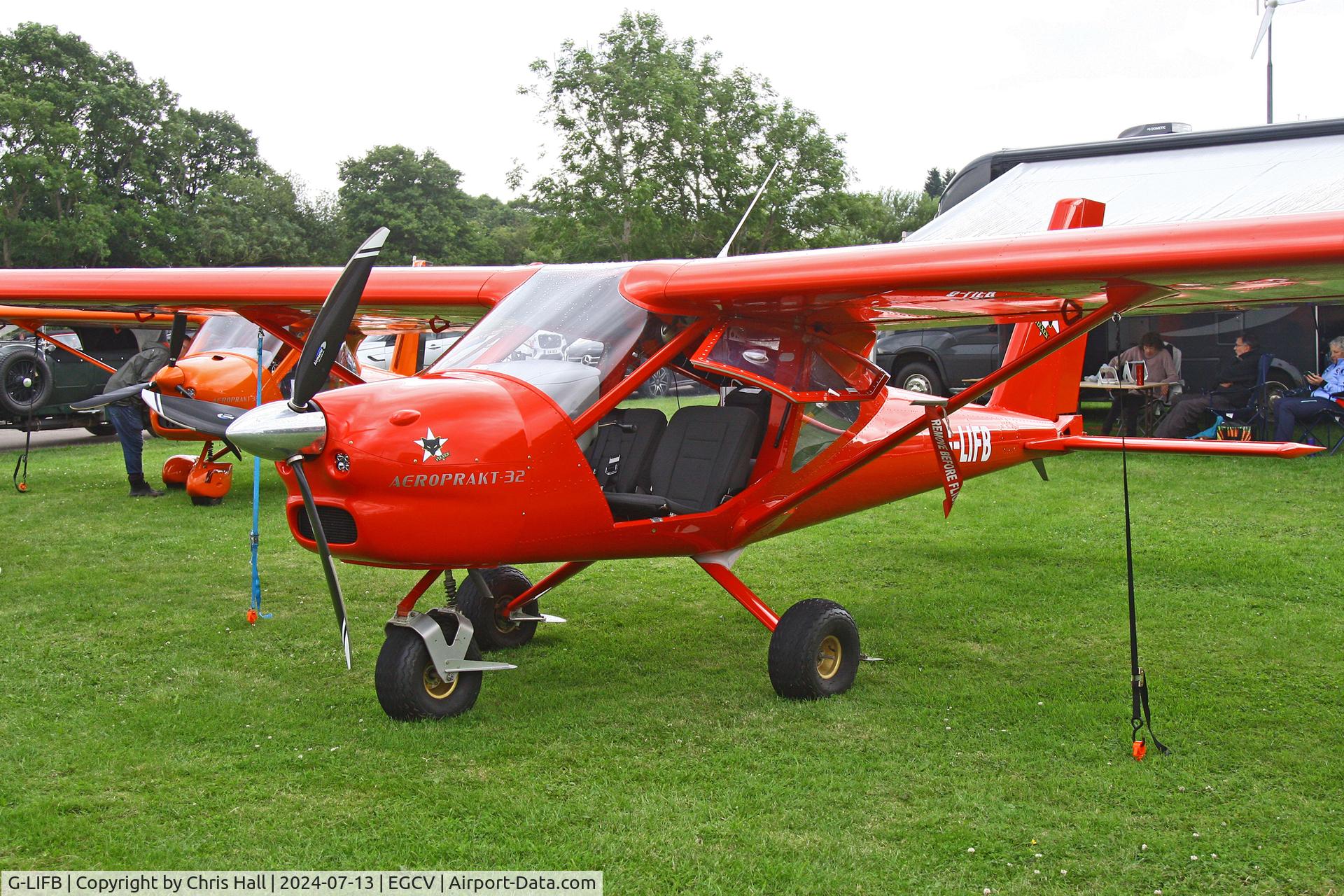 G-LIFB, 2021 Aeroprakt A32 Vixxen C/N LAA 411-15723, Sleapkosh 2024