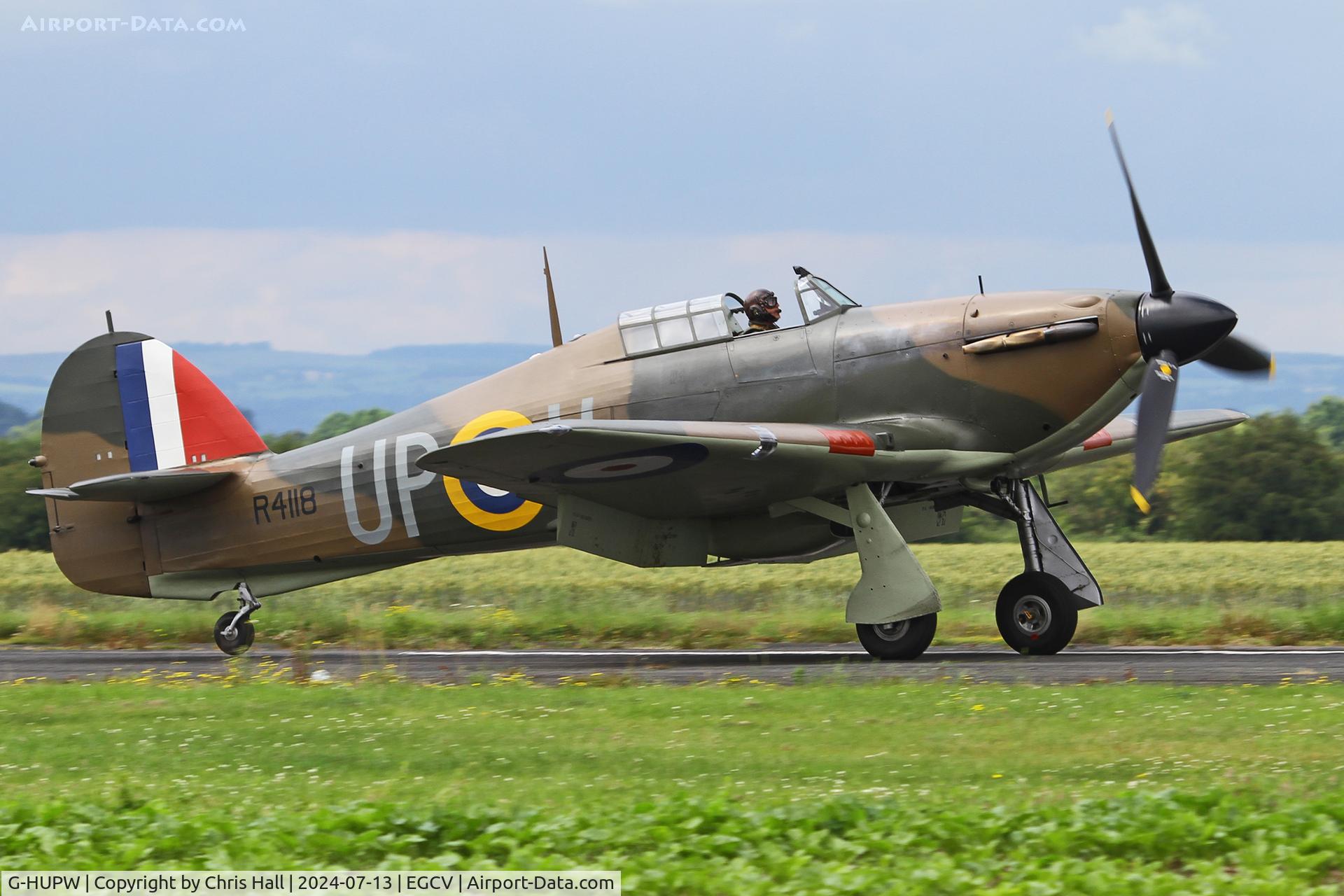 G-HUPW, 1940 Hawker Hurricane I C/N G592301, Sleapkosh 2024