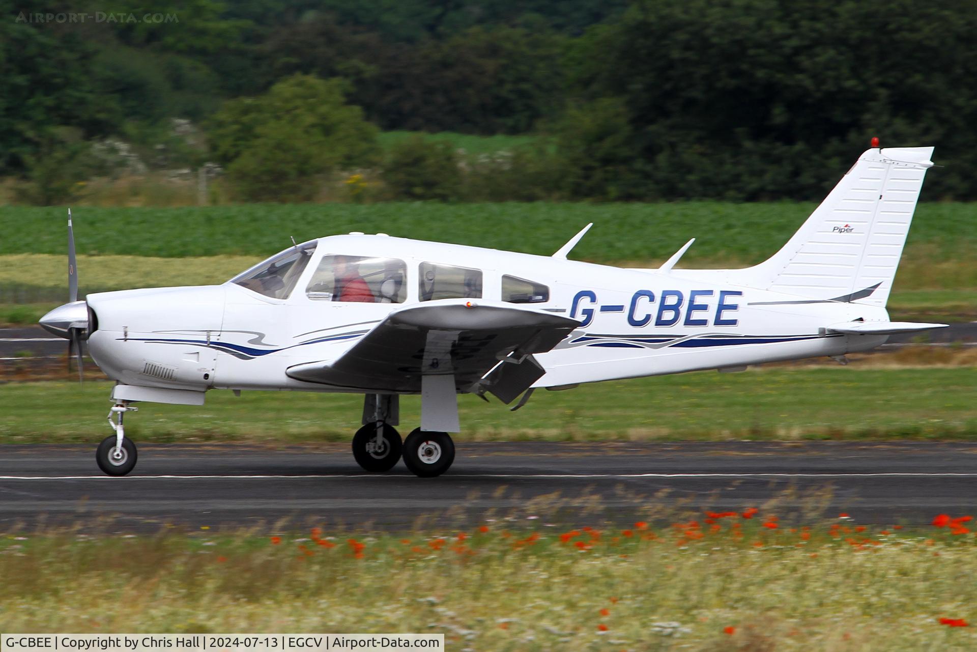 G-CBEE, 1976 Piper PA-28R-200 Cherokee Arrow C/N 28R-7635055, Sleapkosh 2024