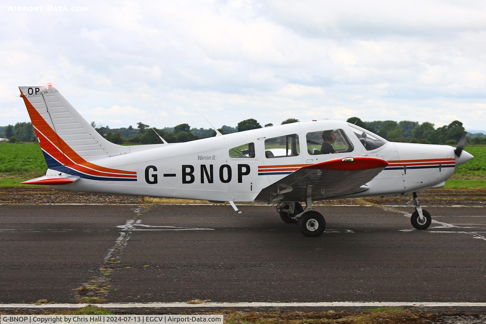 G-BNOP, 1987 Piper PA-28-161 Cherokee Warrior II C/N 2816027, Sleapkosh 2024