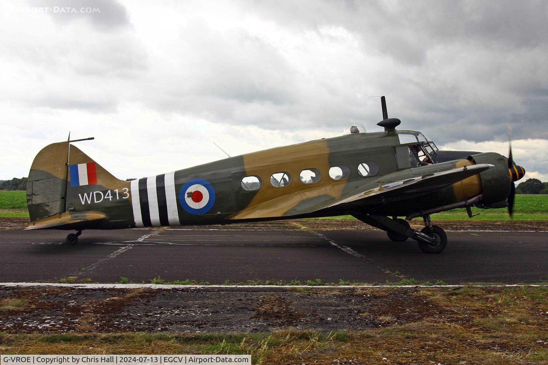 G-VROE, 1950 Avro 652A Anson T.21 C/N 3634, Sleapkosh 2024