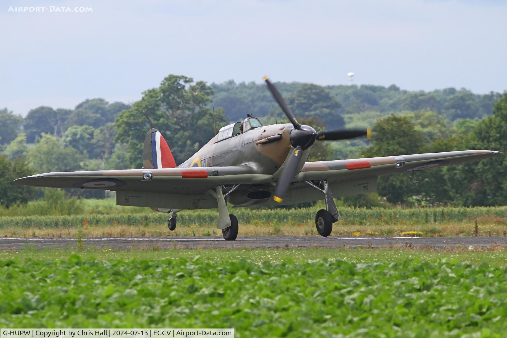 G-HUPW, 1940 Hawker Hurricane I C/N G592301, Sleapkosh 2024