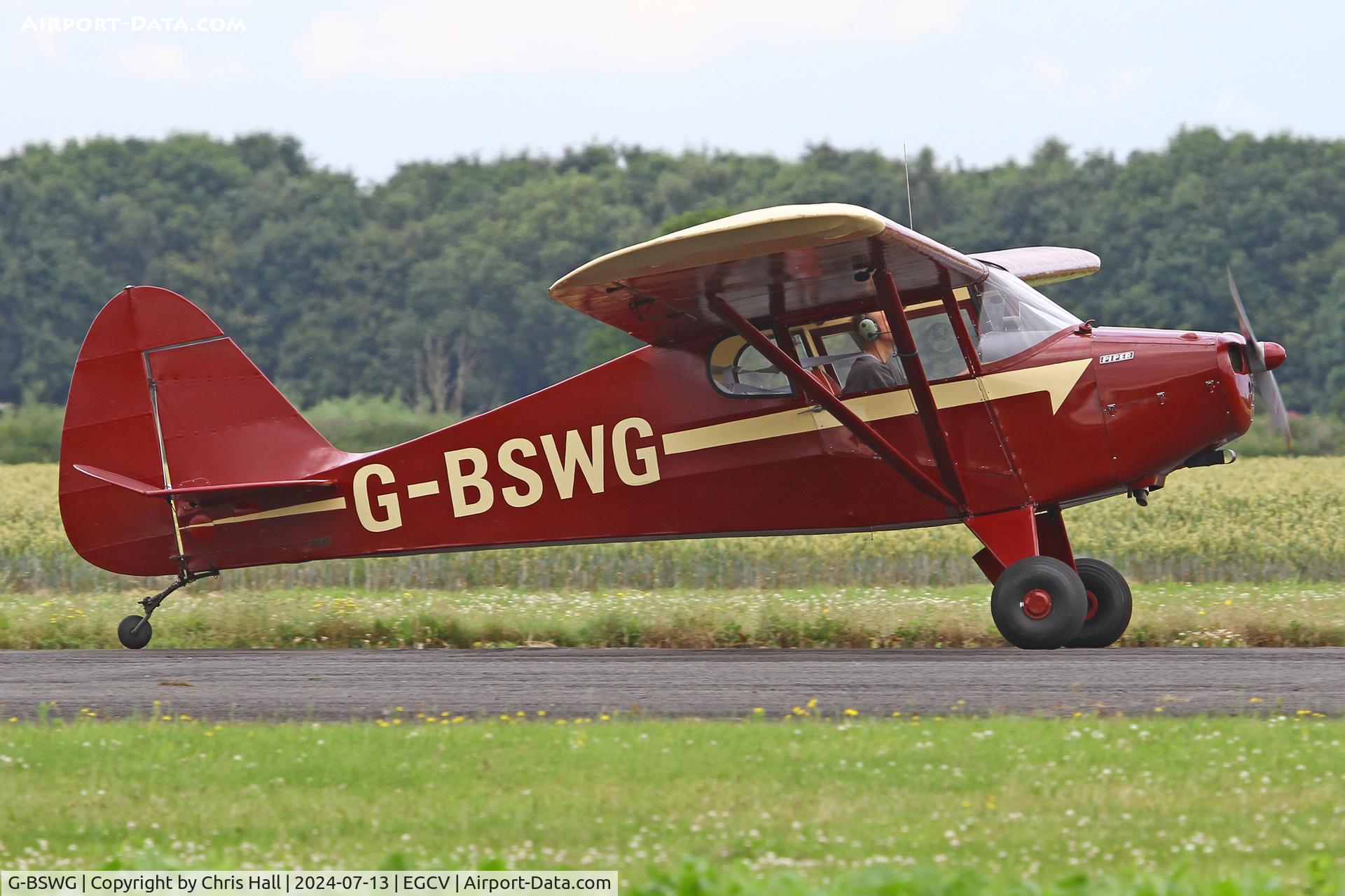 G-BSWG, 1946 Piper PA-17 Vagabond C/N 15-99, Sleapkosh 2024