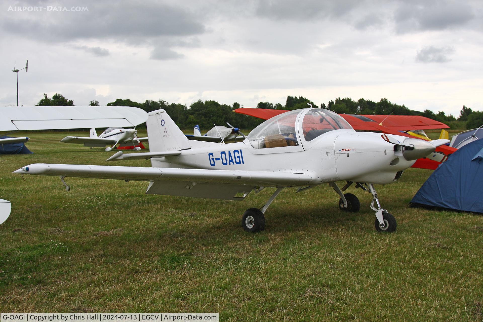 G-OAGI, 1993 FLS Aerospace Sprint 160 C/N 001, Sleapkosh 2024