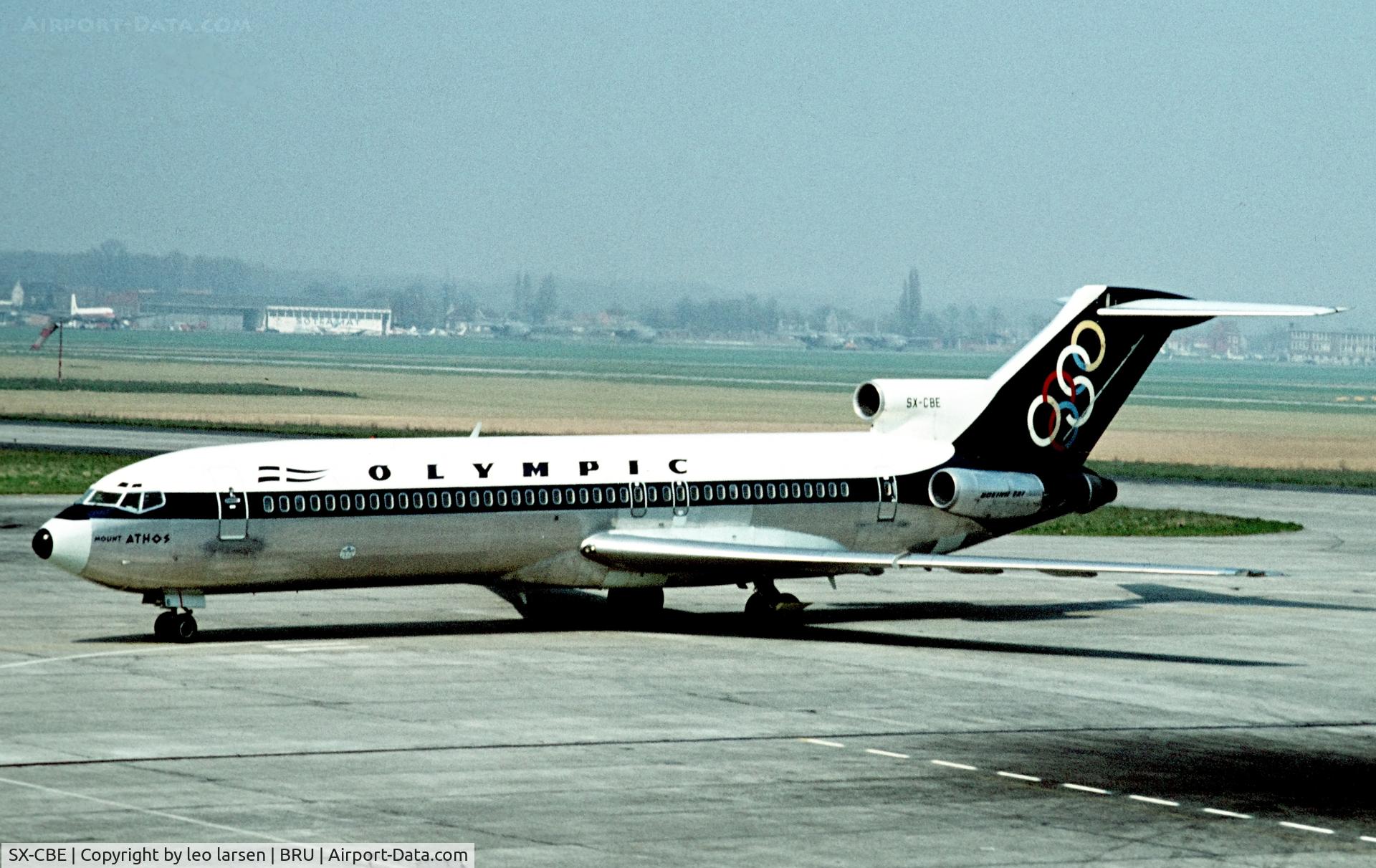 SX-CBE, 1969 Boeing 727-284 C/N 20201/765, Brussels