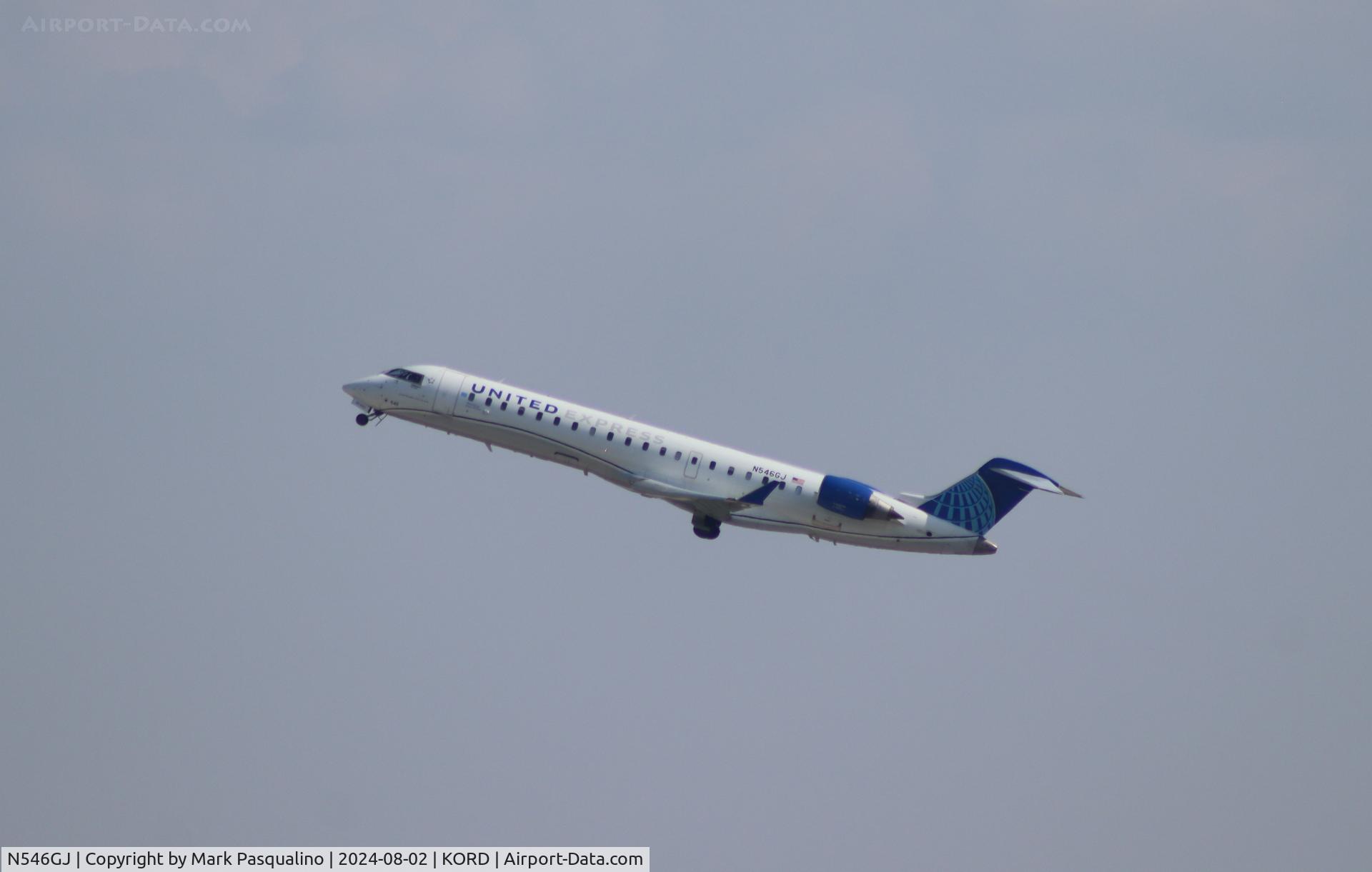 N546GJ, 2008 Bombardier CRJ-702 (CL-600-2C10) Regional Jet C/N 10269, CL-600-2C10