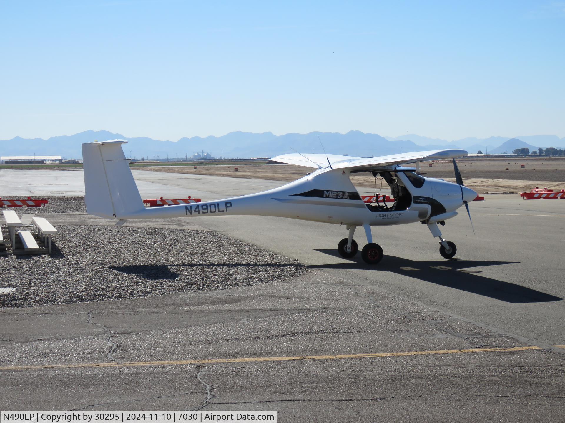 N490LP, 2023 Pipistrel D O O Alpha Trainer C/N 1157 AT 912 LSA, Parked