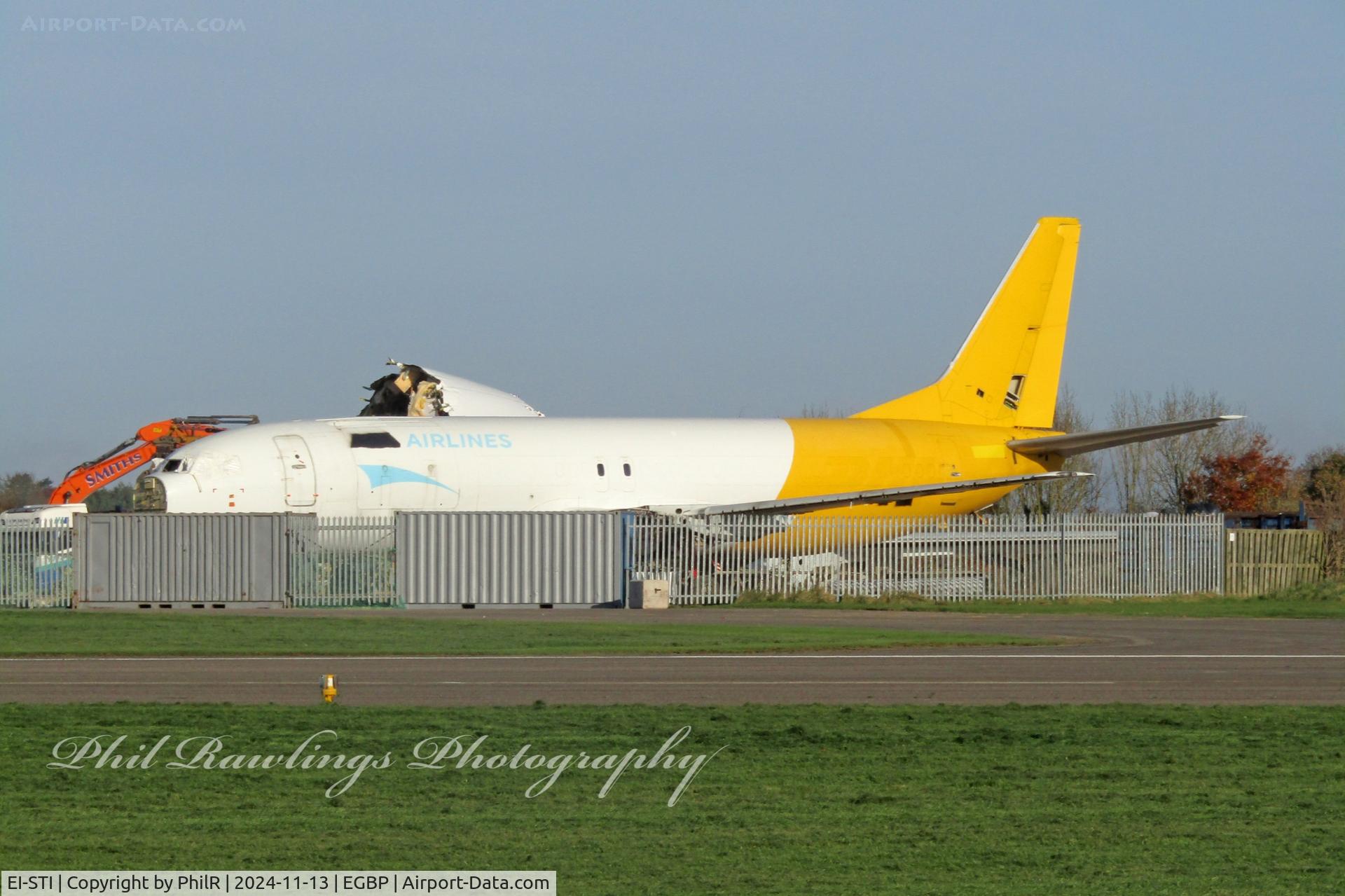 EI-STI, 1990 Boeing 737-476 C/N 24435, EI-STI 1990 Boeing 737-476(F) ASL Airlines Ireland Kemble 13.11.24 