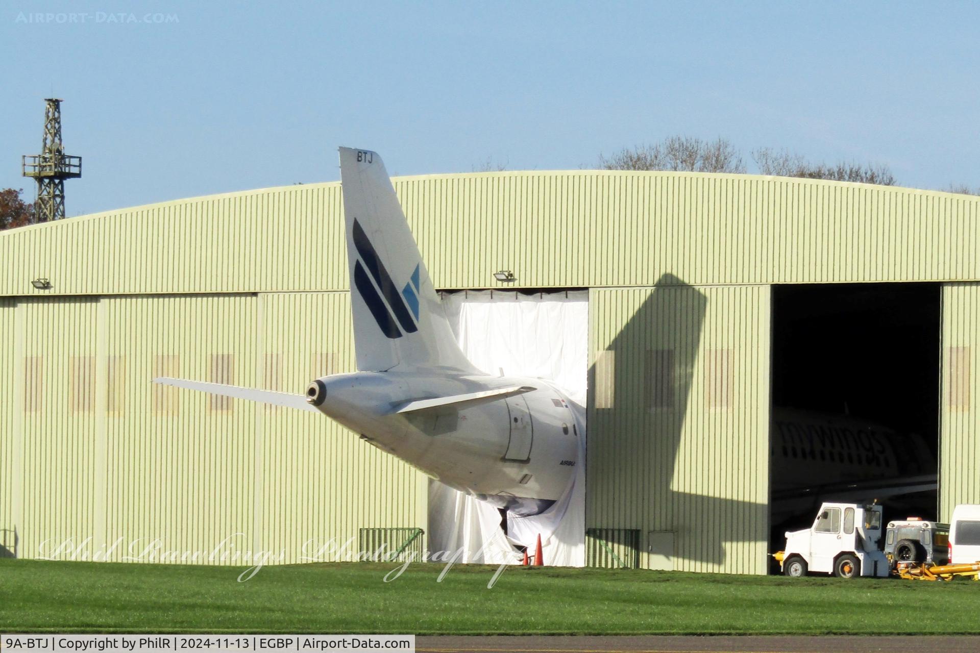 9A-BTJ, 2002 Airbus A319-112 C/N 1808, 9A-BTJ 2002 Airbus A319-112 Trade Air Kemble 13.11.24