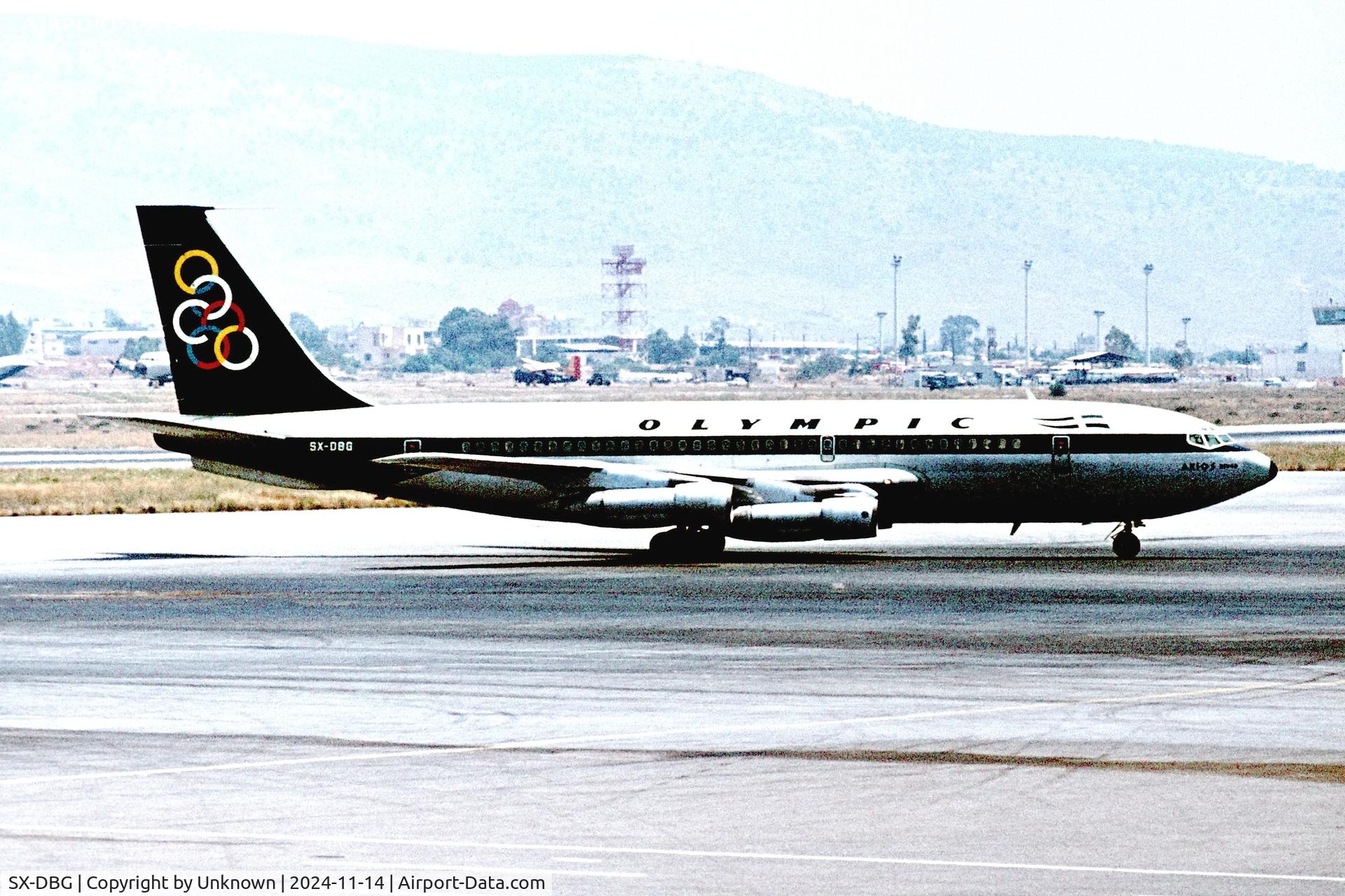 SX-DBG, 1961 Boeing 720-051B C/N 18352, Unknown location .Olympic AW.1967-79