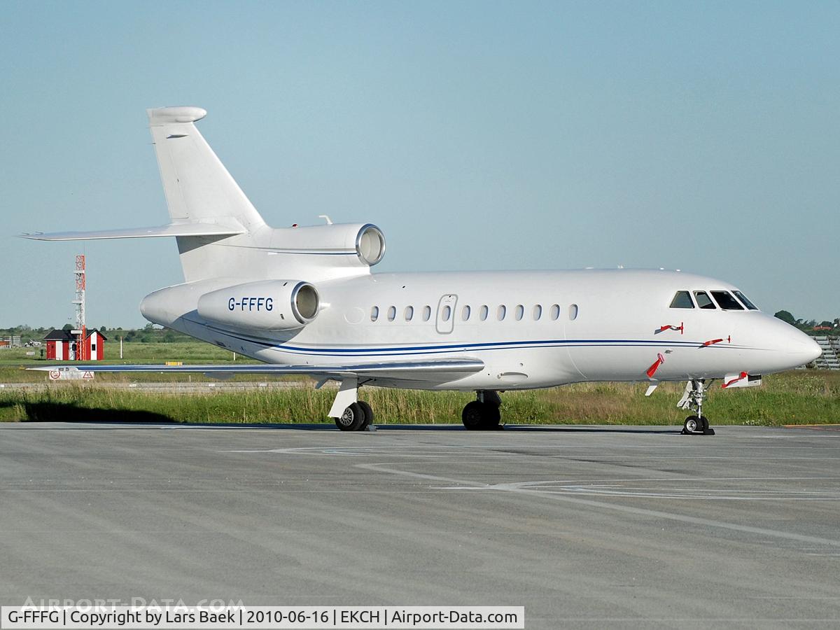 G-FFFG, 2005 Dassault Falcon 900EX C/N 155, Parked in the south area