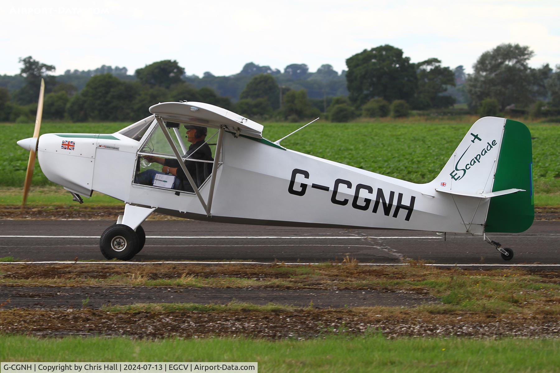 G-CGNH, Just Aircraft Escapade C/N BMAA/HB/462, Sleapkosh 2024