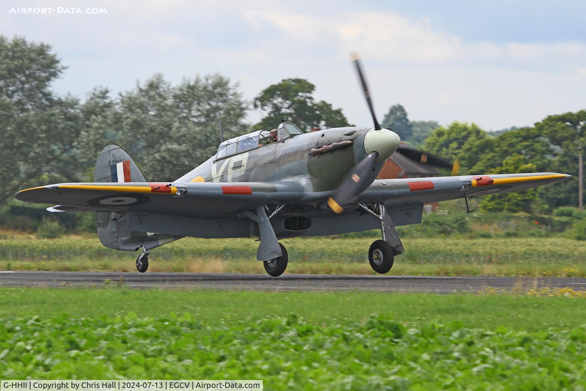 G-HHII, 1940 Hawker (CCF) Hurricane Mk2B C/N CCF/R20023, Sleapkosh 2024