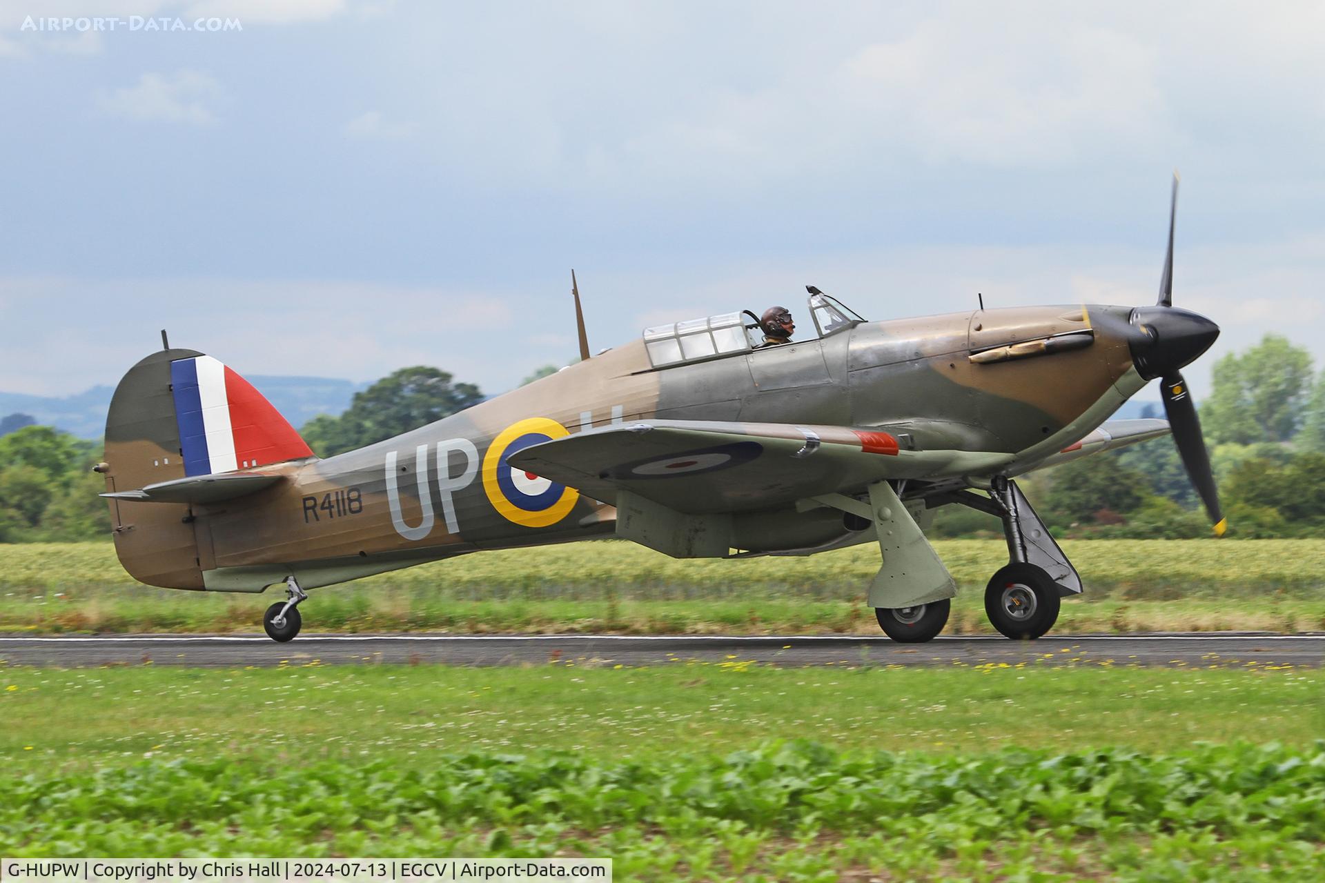 G-HUPW, 1940 Hawker Hurricane I C/N G592301, Sleapkosh 2024