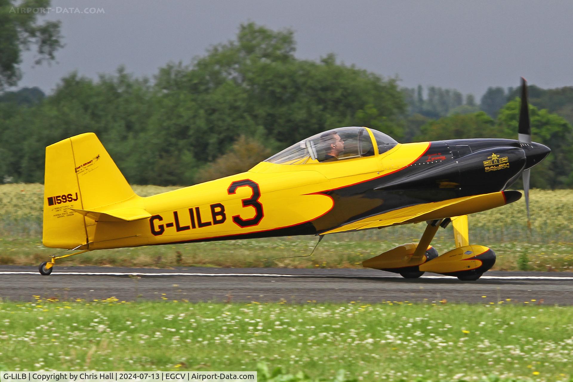 G-LILB, 2007 Vans RV-3B C/N 10159, Sleapkosh 2024