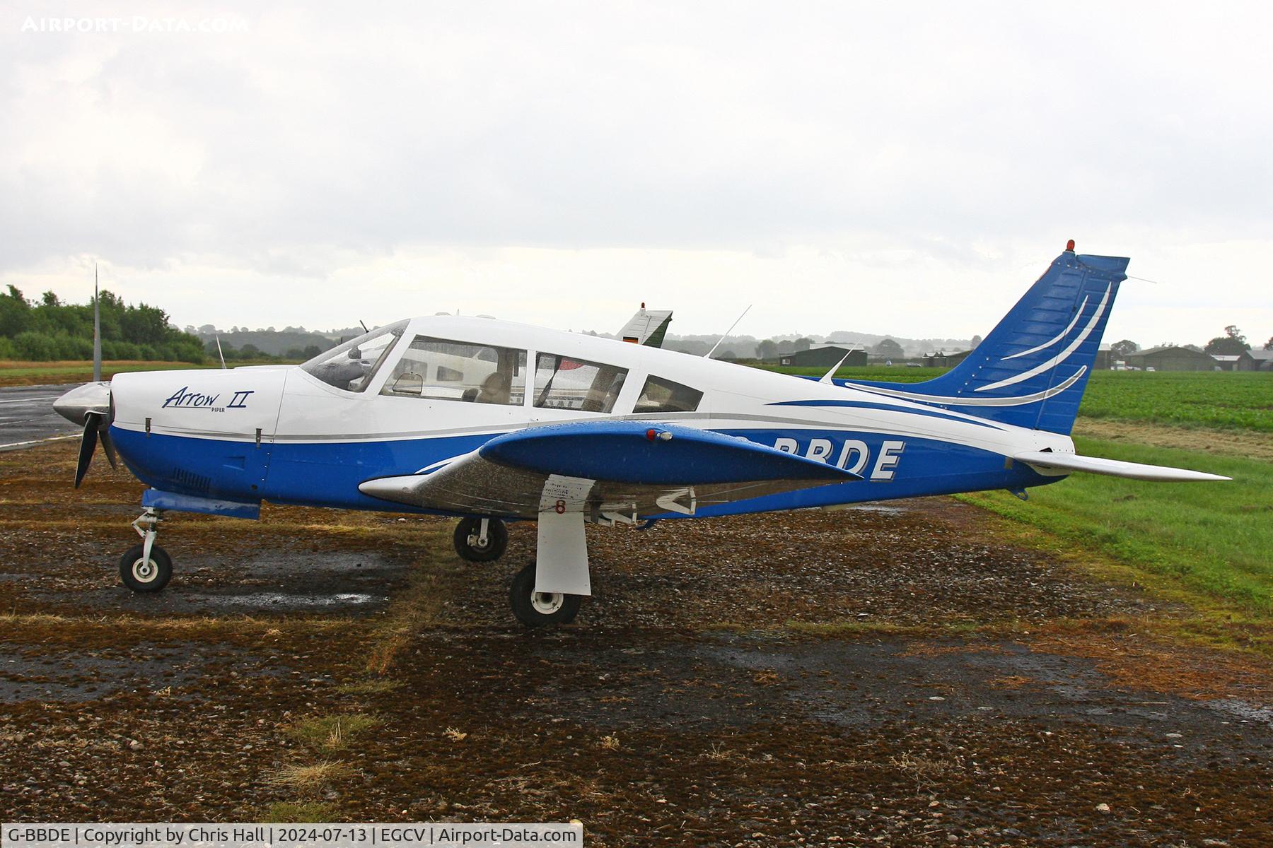 G-BBDE, 1973 Piper PA-28R-200-2 Cherokee Arrow II C/N 28R-7335250, Sleapkosh 2024