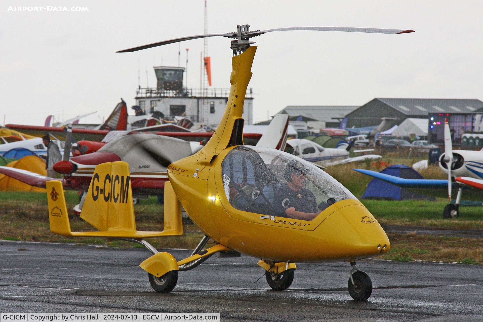 G-CICM, 2013 Rotorsport UK Calidus C/N RSUK/CALS/023, Sleapkosh 2024