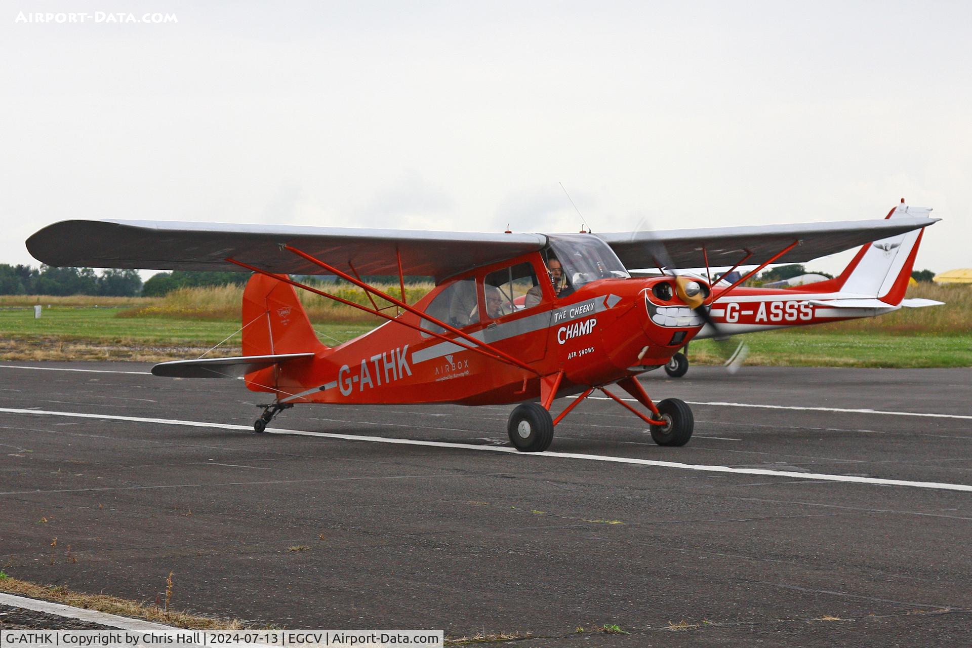 G-ATHK, 1946 Aeronca 7AC Champion C/N 7AC-971, Sleapkosh 2024