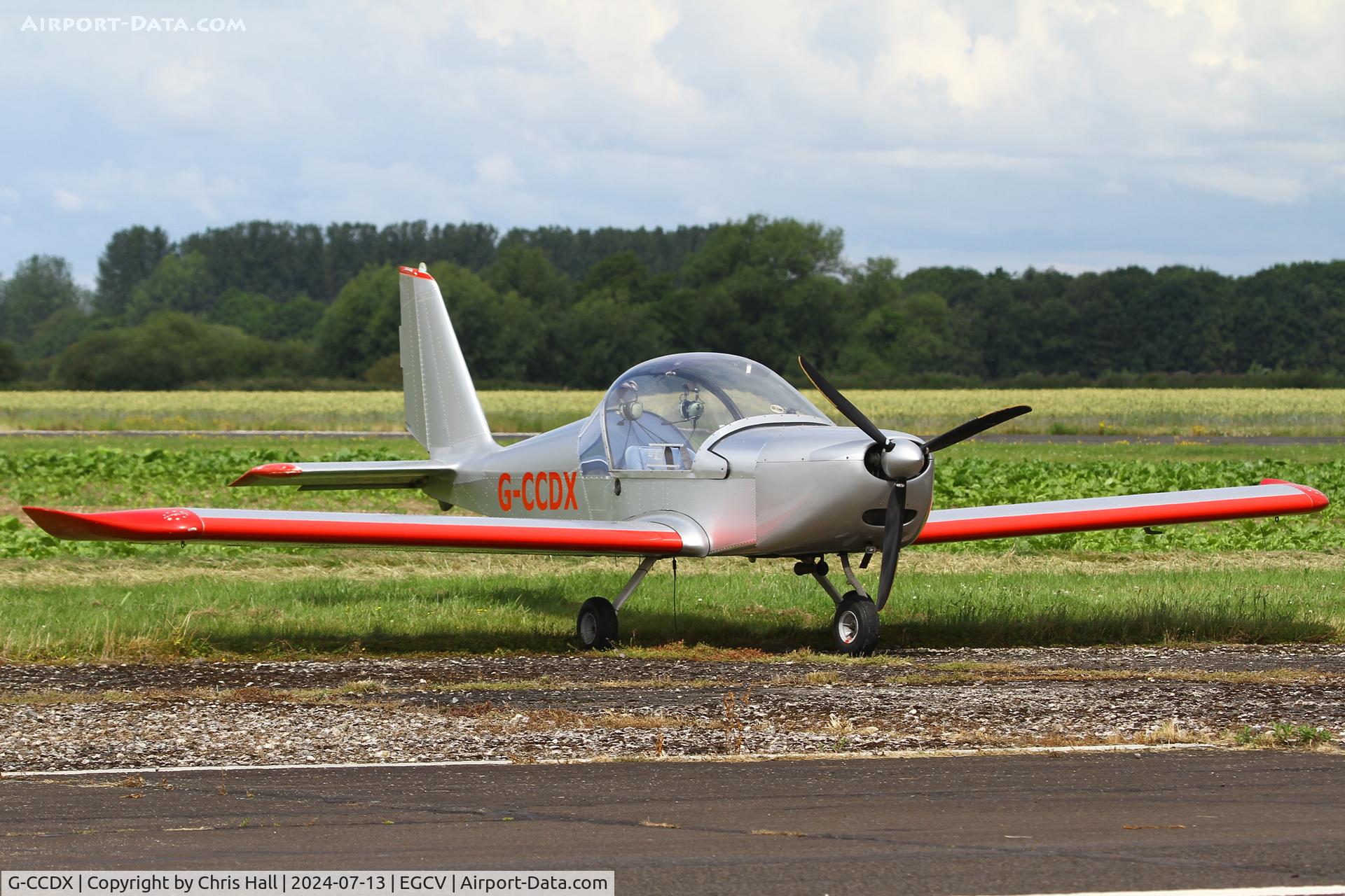 G-CCDX, 2003 Aerotechnik EV-97 Eurostar C/N PFA 315-14013, Sleapkosh 2024