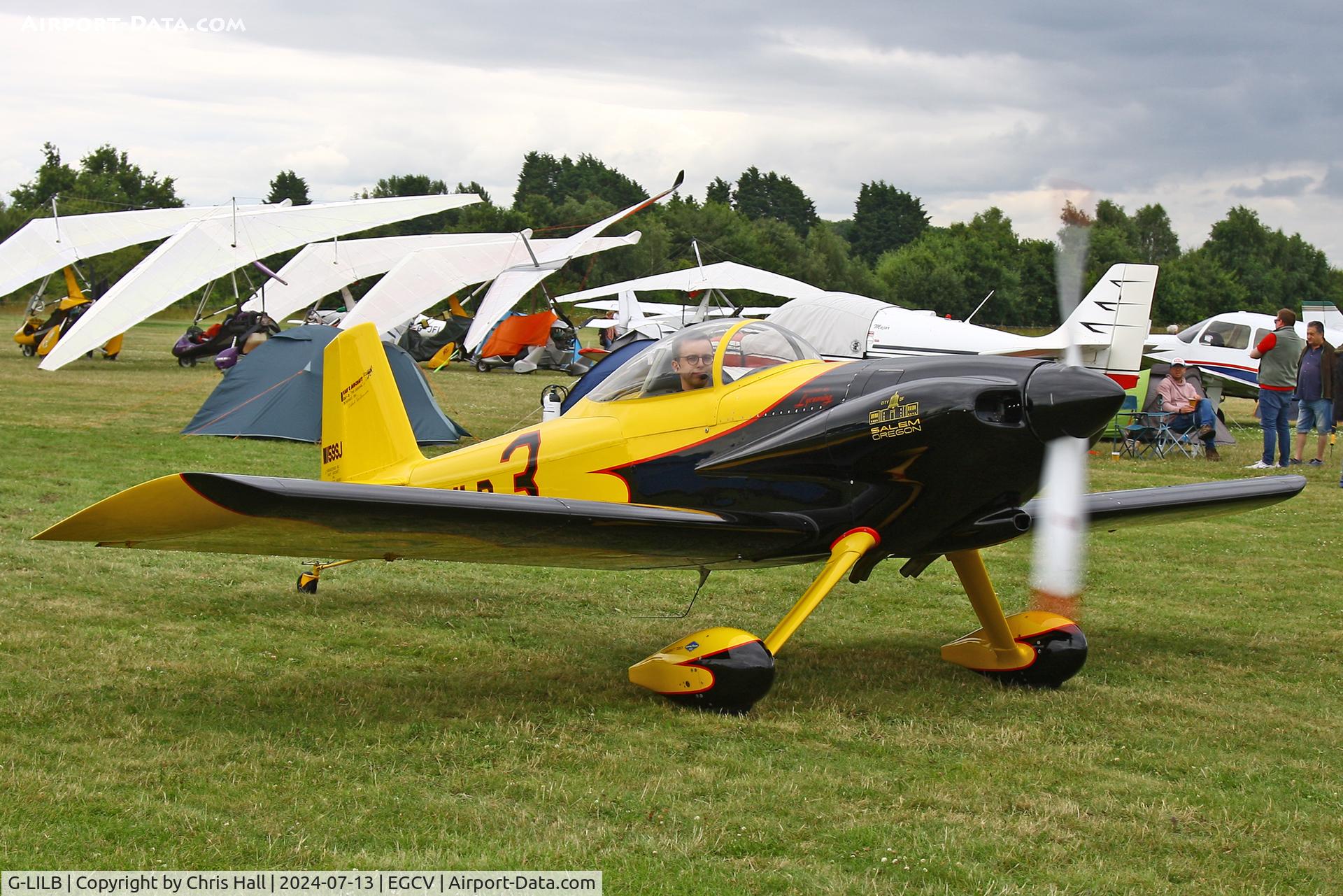 G-LILB, 2007 Vans RV-3B C/N 10159, Sleapkosh 2024