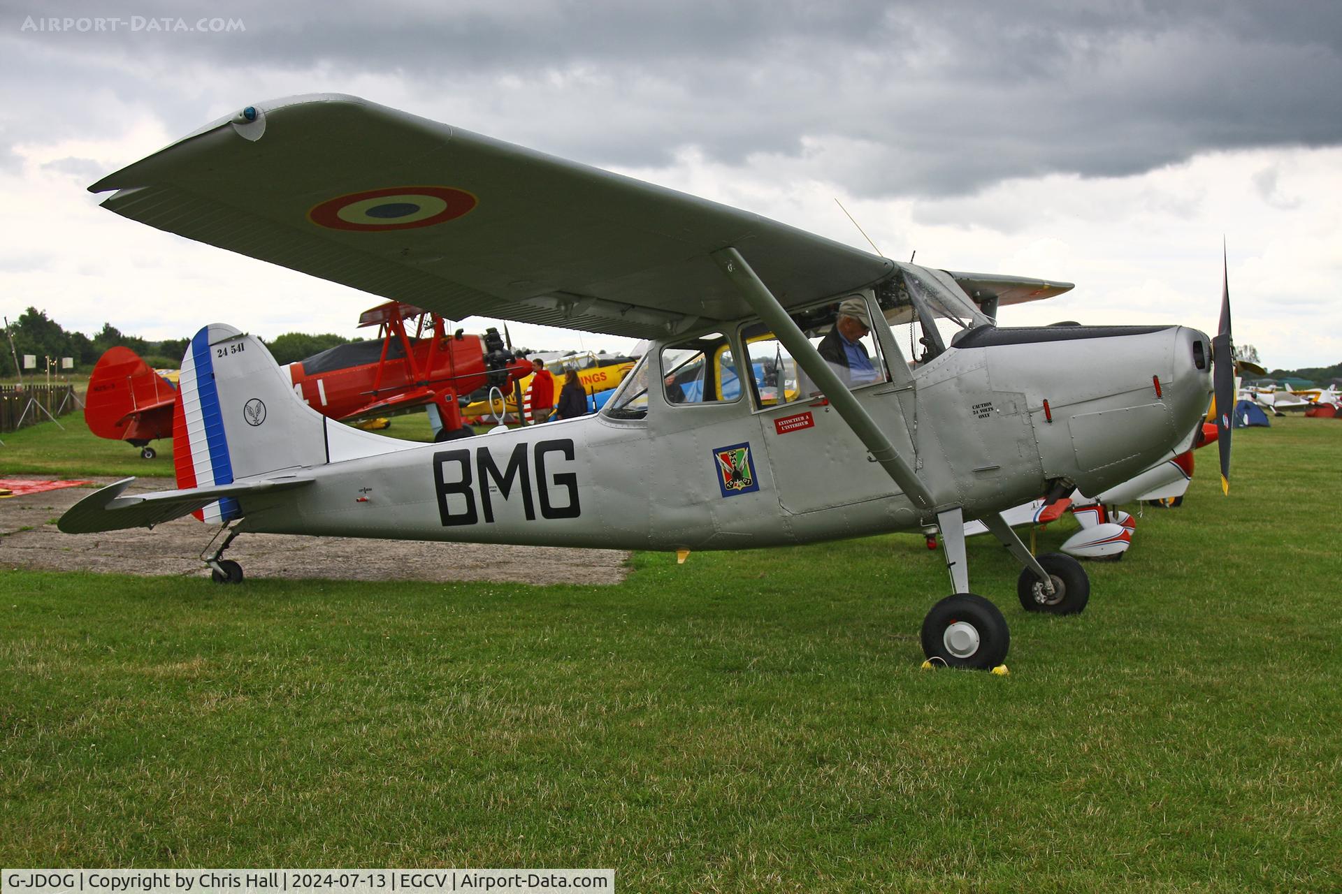 G-JDOG, 1957 Cessna 305C (0-1E) C/N 24541, Sleapkosh 2024