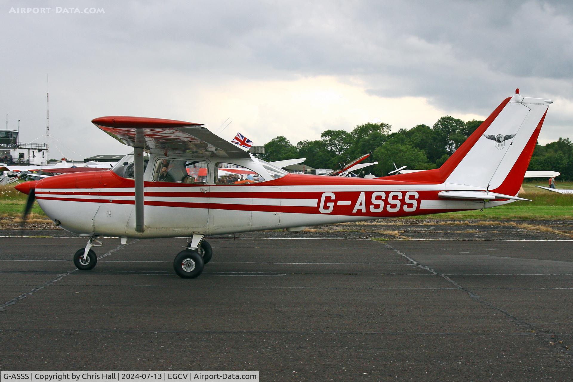 G-ASSS, 1964 Cessna 172E C/N 172-51467, Sleapkosh 2024