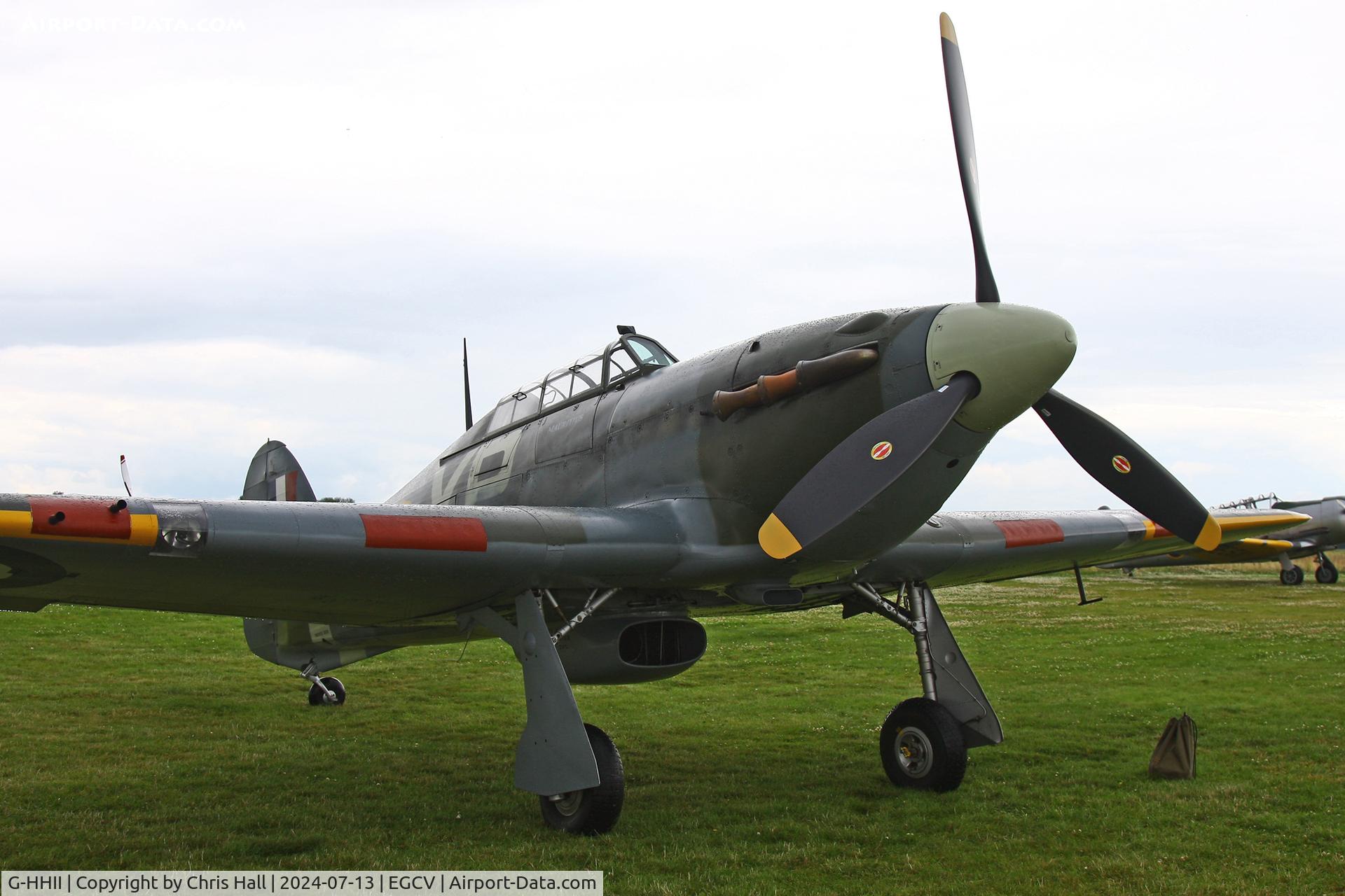 G-HHII, 1940 Hawker (CCF) Hurricane Mk2B C/N CCF/R20023, Sleapkosh 2024