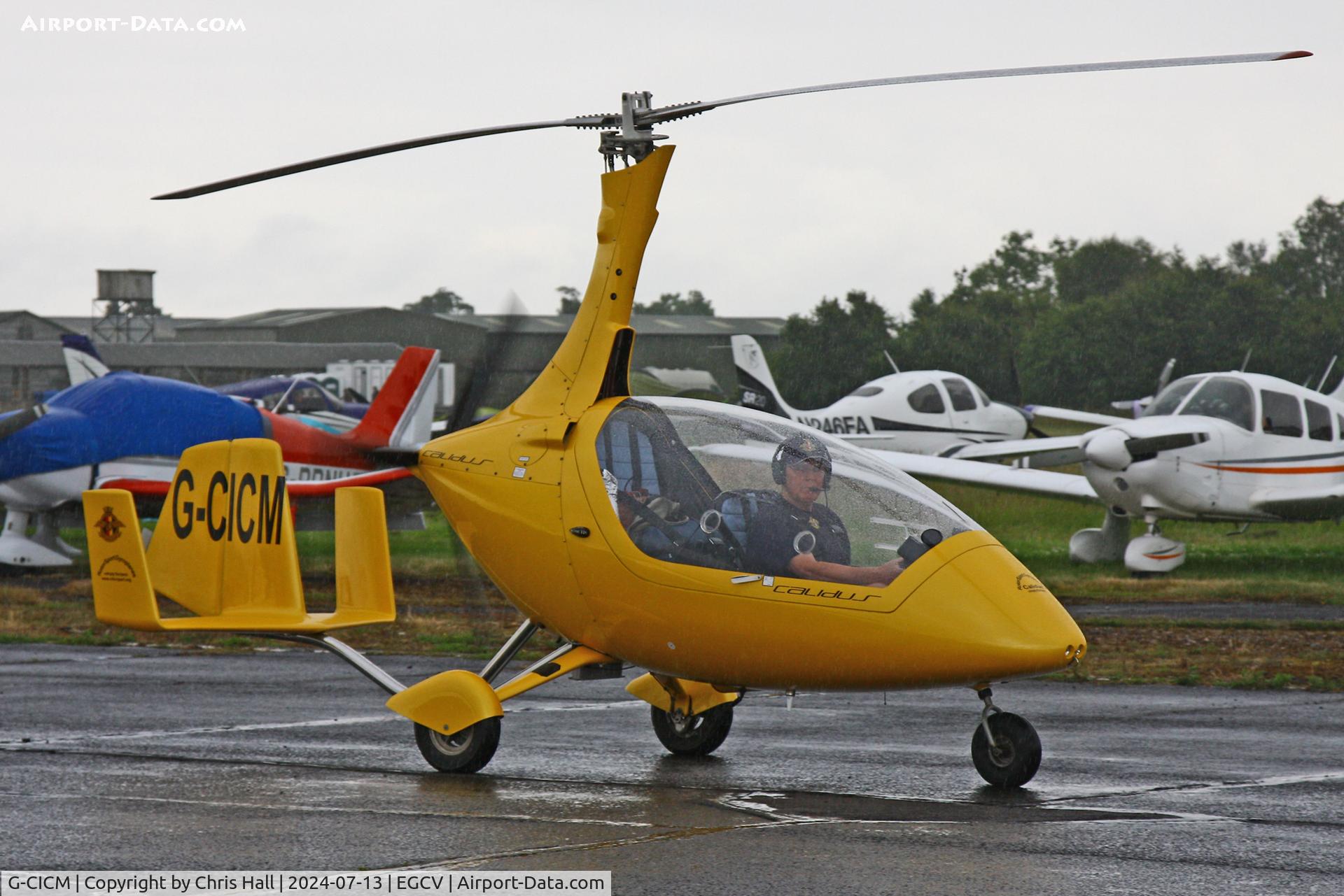 G-CICM, 2013 Rotorsport UK Calidus C/N RSUK/CALS/023, Sleapkosh 2024