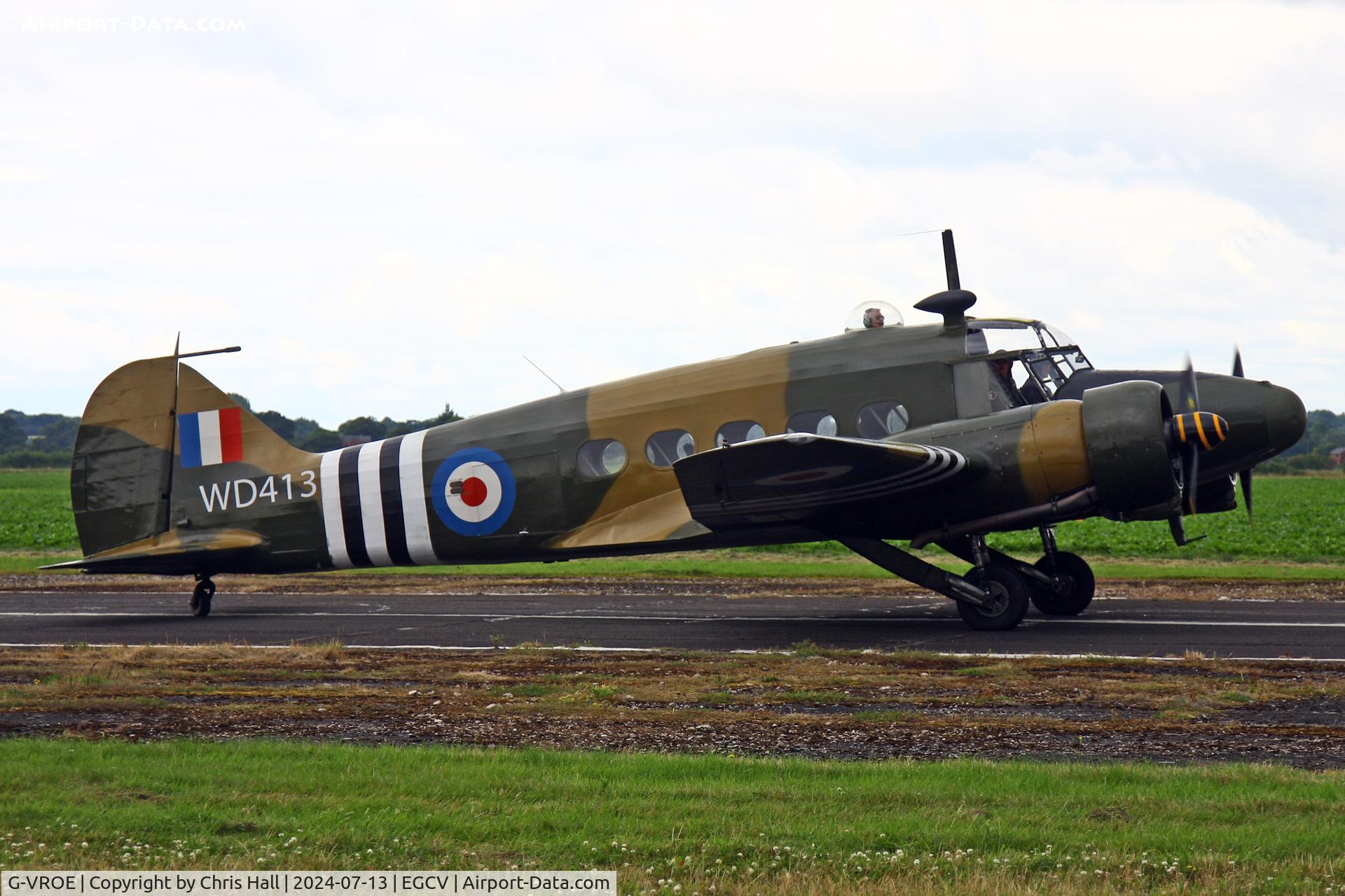 G-VROE, 1950 Avro 652A Anson T.21 C/N 3634, Sleapkosh 2024