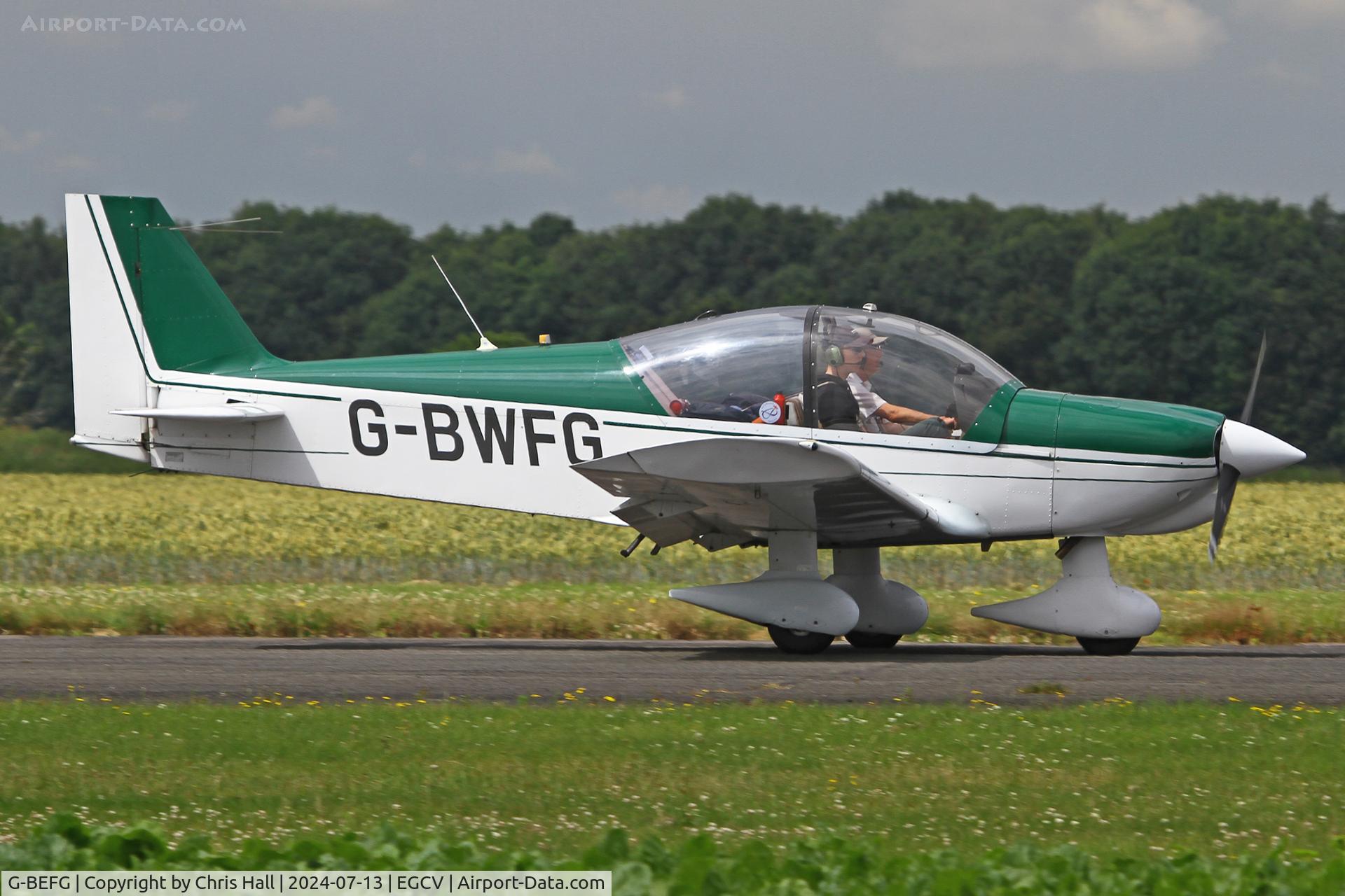 G-BEFG, 1976 Piper PA-28-151 Cherokee Warrior C/N 28-7715053, Sleapkosh 2024