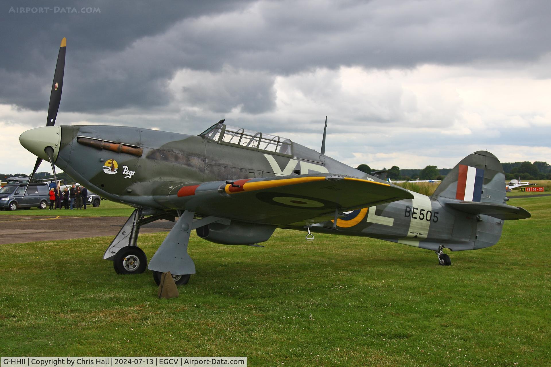 G-HHII, 1940 Hawker (CCF) Hurricane Mk2B C/N CCF/R20023, Sleapkosh 2024