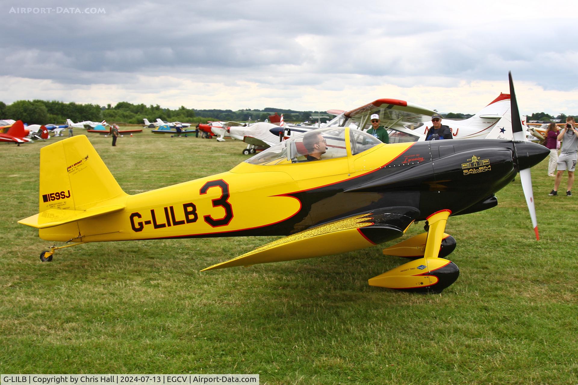 G-LILB, 2007 Vans RV-3B C/N 10159, Sleapkosh 2024