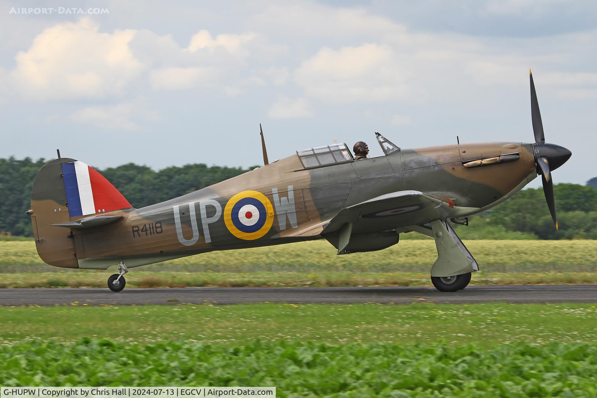 G-HUPW, 1940 Hawker Hurricane I C/N G592301, Sleapkosh 2024