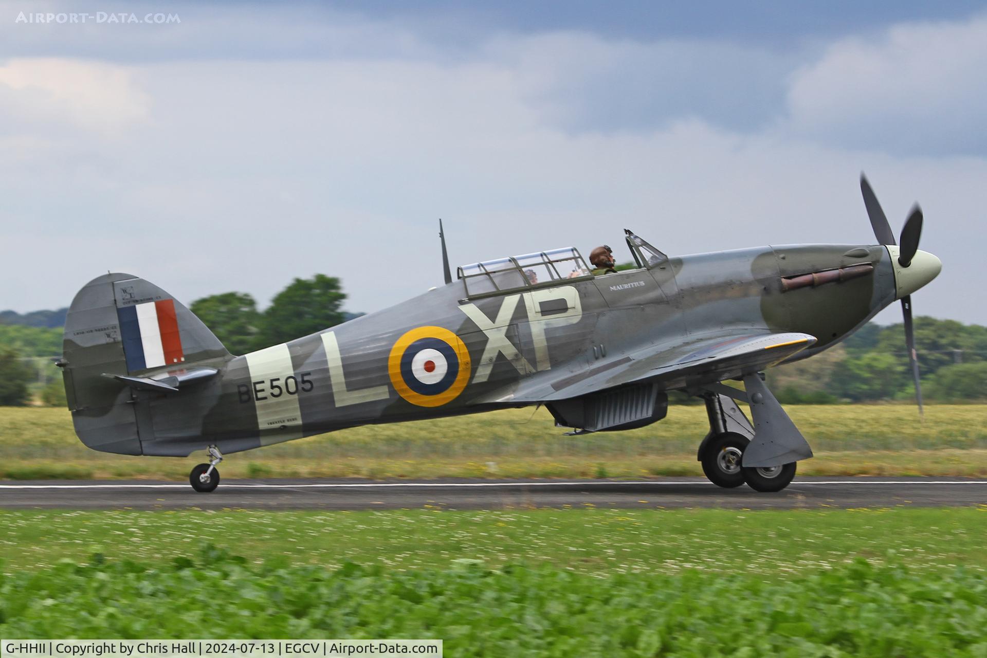G-HHII, 1940 Hawker (CCF) Hurricane Mk2B C/N CCF/R20023, Sleapkosh 2024