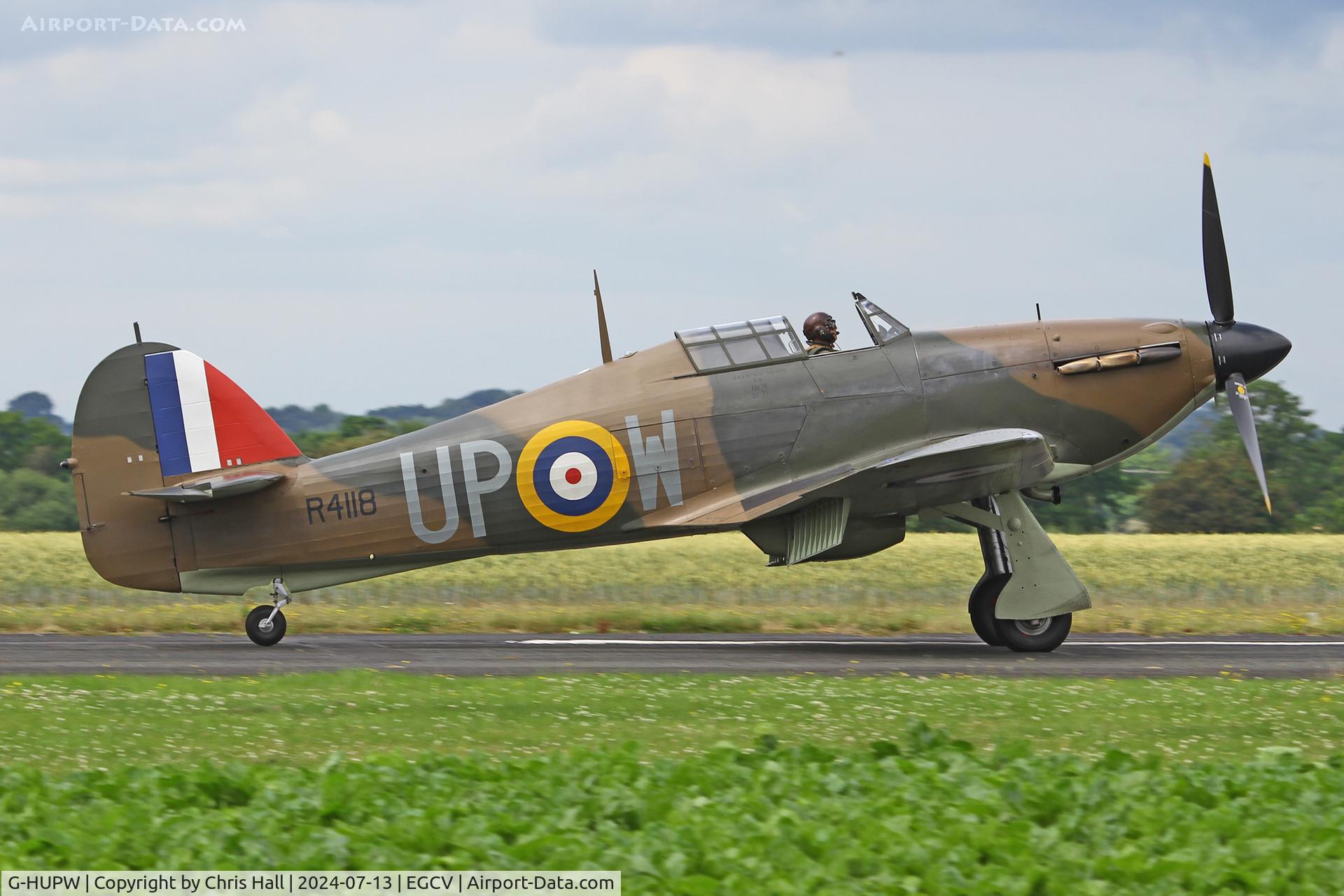 G-HUPW, 1940 Hawker Hurricane I C/N G592301, Sleapkosh 2024