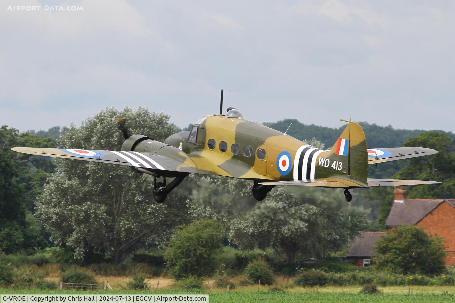 G-VROE, 1950 Avro 652A Anson T.21 C/N 3634, Sleapkosh 2024