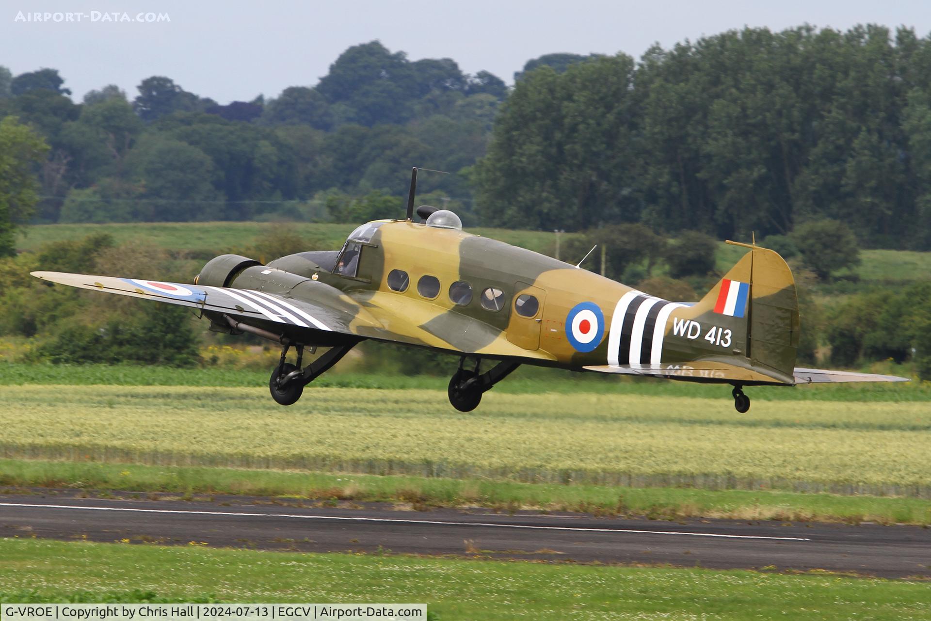 G-VROE, 1950 Avro 652A Anson T.21 C/N 3634, Sleapkosh 2024