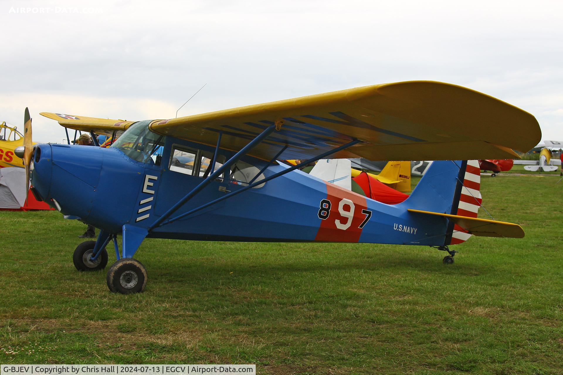 G-BJEV, 1946 Aeronca 11AC Chief C/N 11AC-270, Sleapkosh 2024